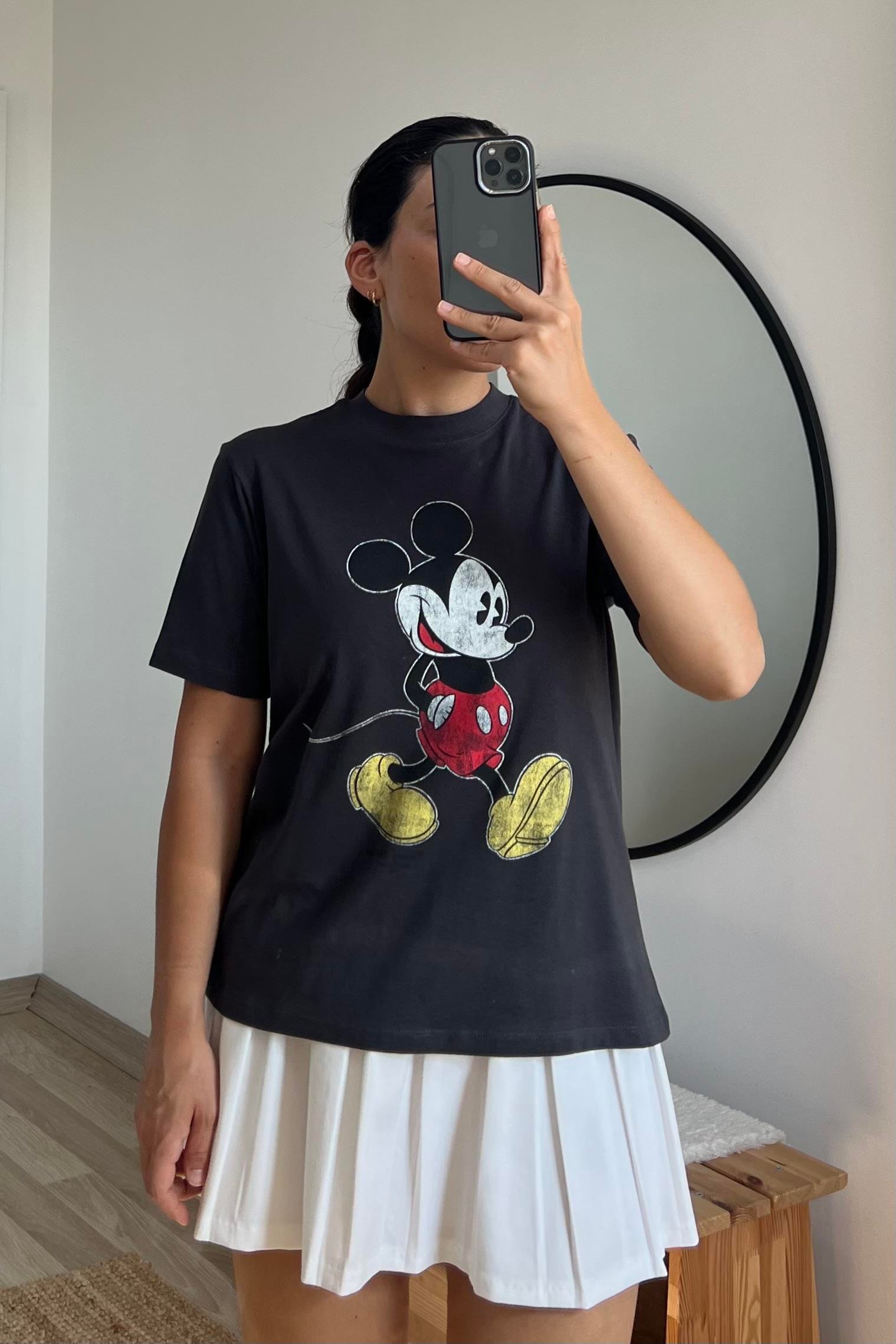 Antrasit Mickey Mouse Tshirt uygun fiyatlarda www.butikhola.com adresinde
