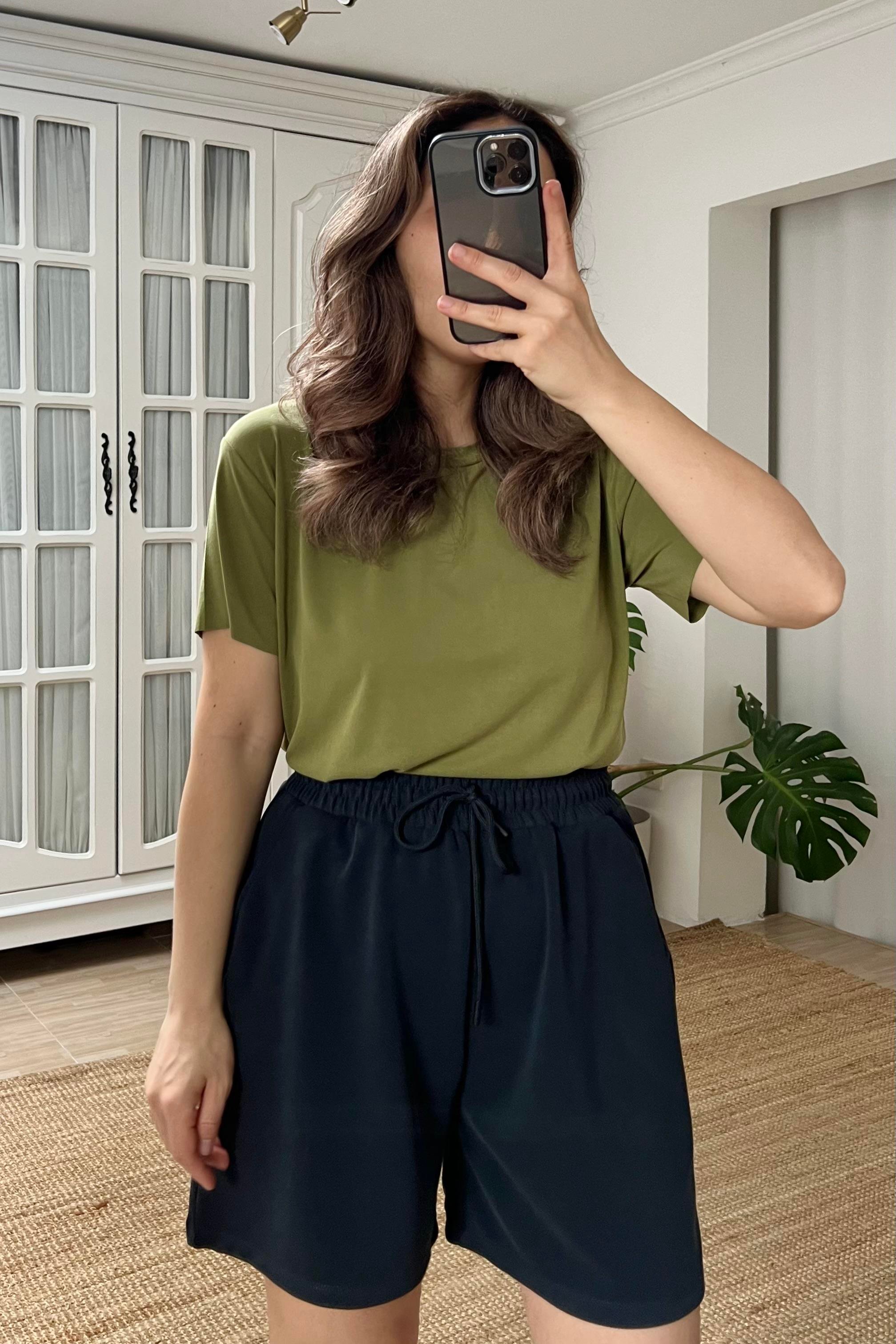 Antrasit Oys Modal Şort uygun fiyatlarda www.butikhola.com adresinde
