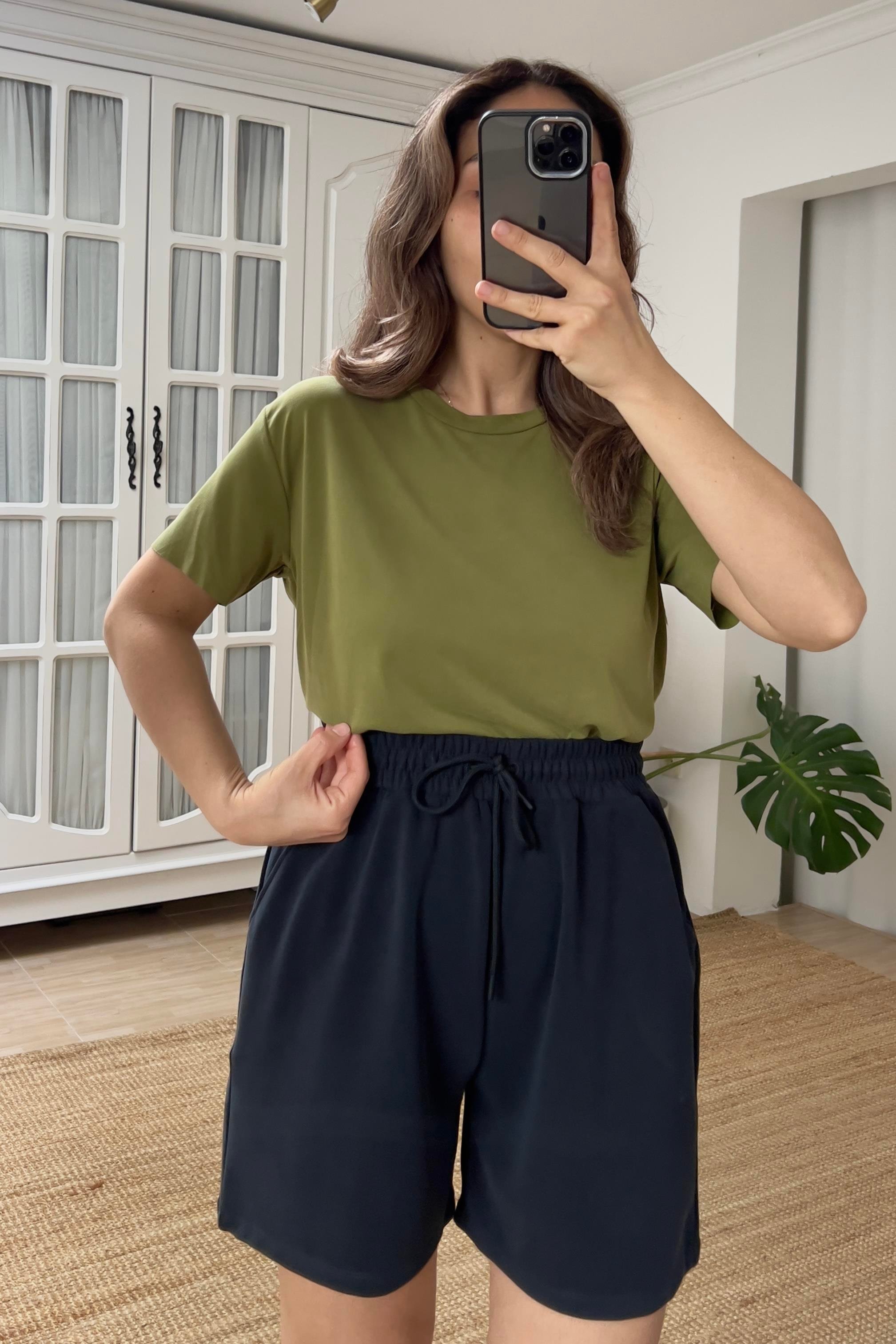 Antrasit Oys Modal Şort uygun fiyatlarda www.butikhola.com adresinde
