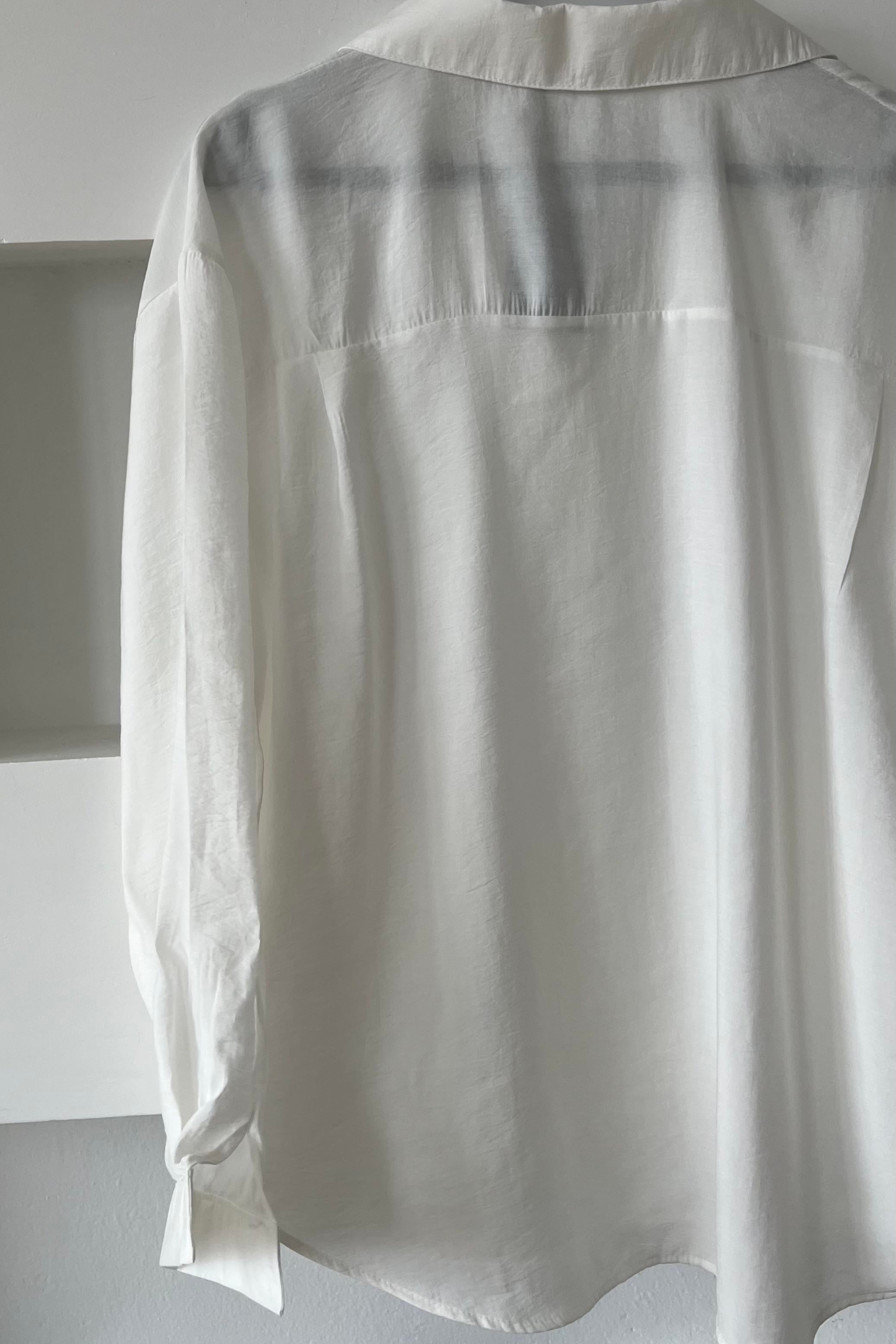 Beyaz Premium Viskoz Gömlek uygun fiyatlarda www.butikhola.com adresinde