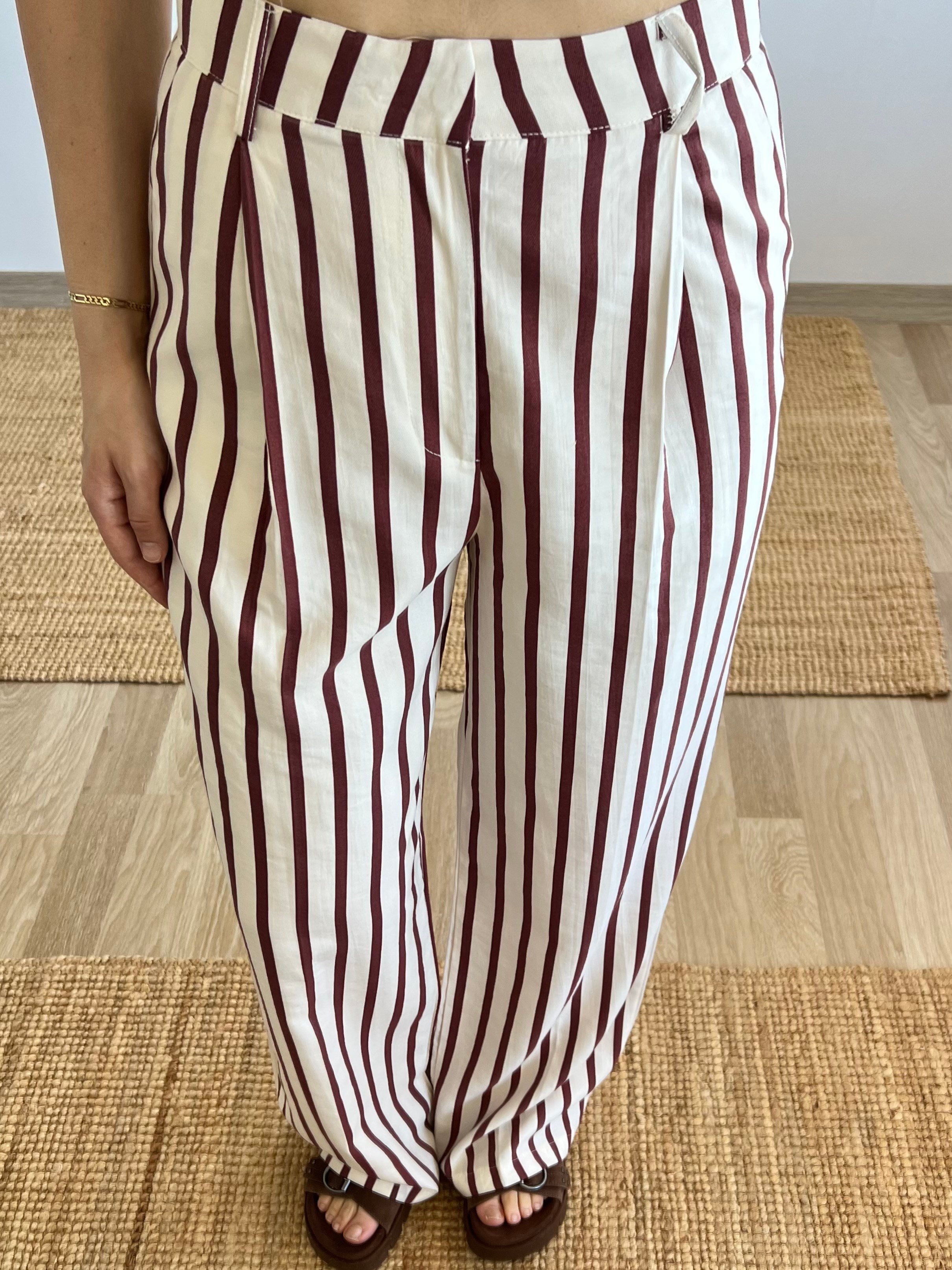 Bordo Çizgili Marin Korse Takım uygun fiyatlarda www.butikhola.com adresinde