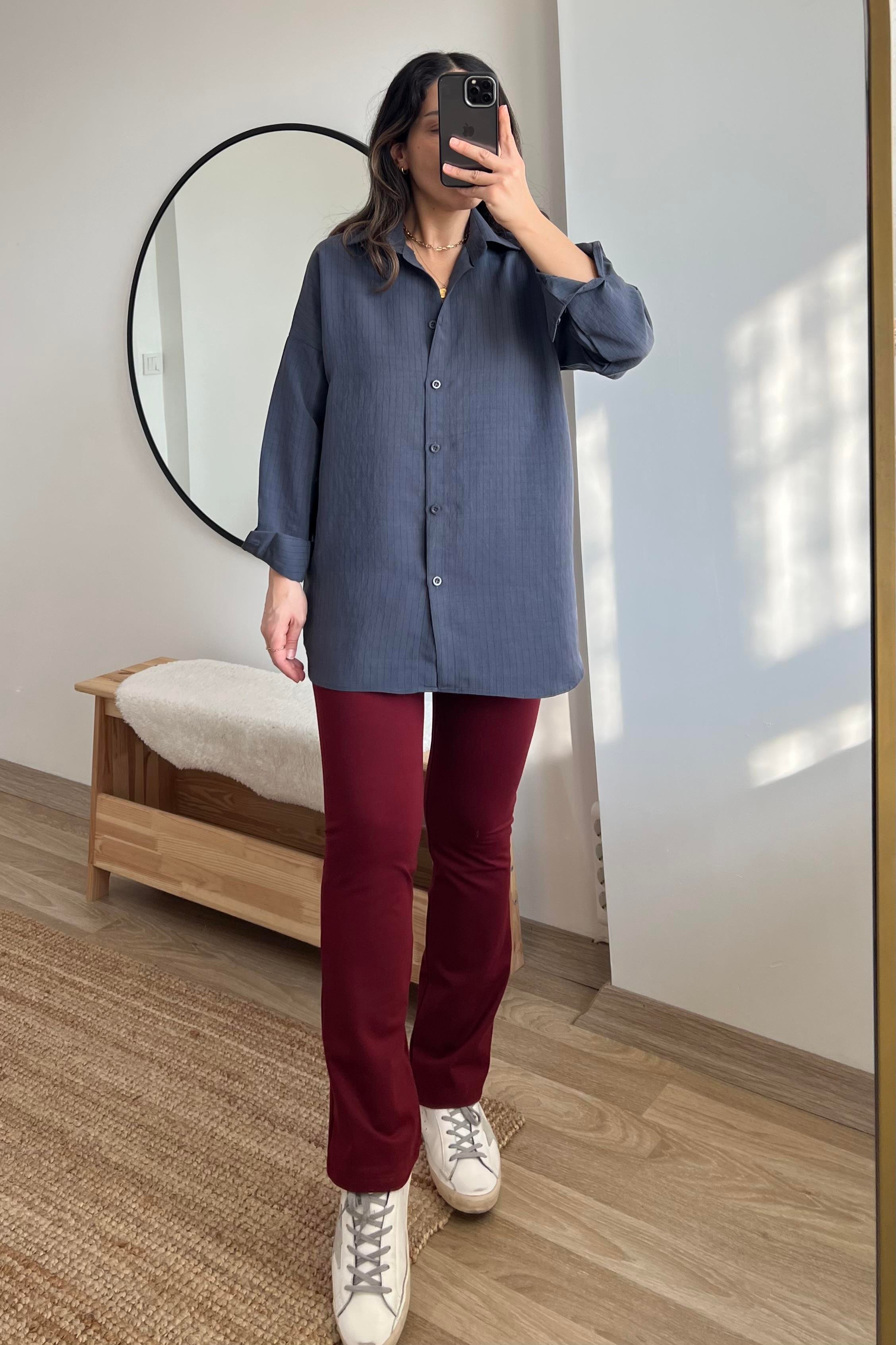 Bordo Flare Oys Tayt uygun fiyatlarda www.butikhola.com adresinde