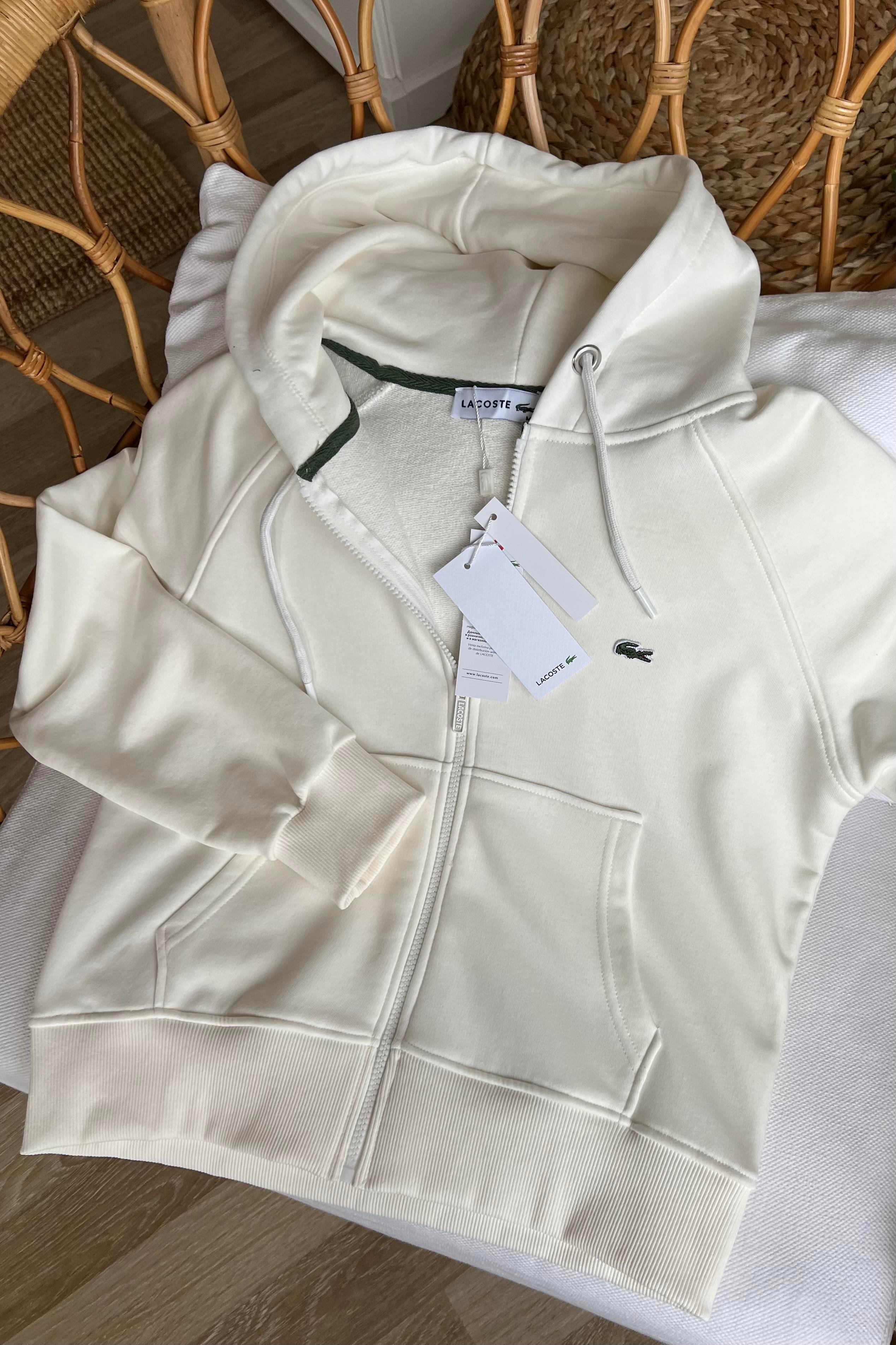 Ekru Logo Nakışlı Sweat Hırka uygun fiyatlarda www.butikhola.com adresinde