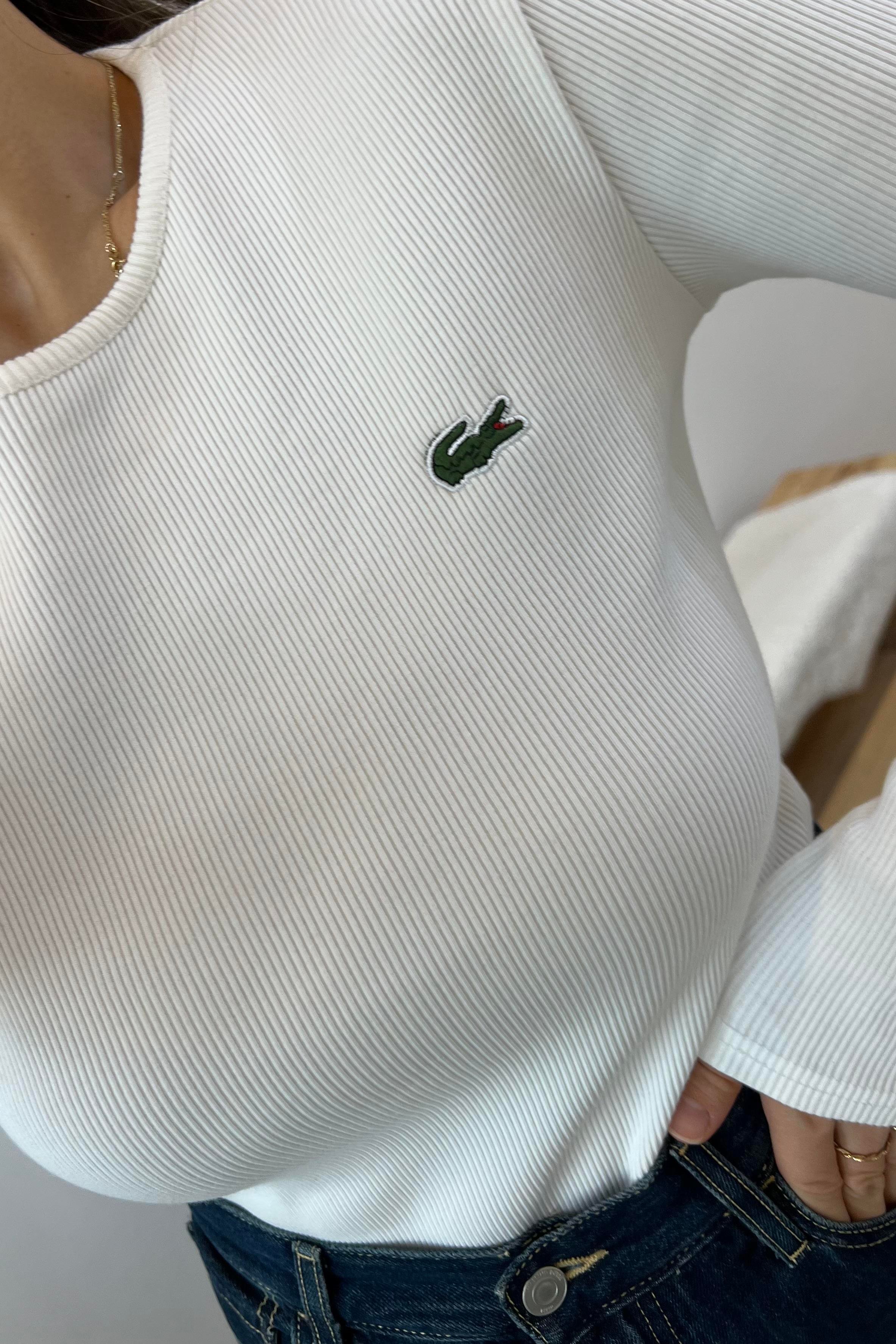 Ekru Logo Nakışlı Uzun Kollu Bluz uygun fiyatlarda www.butikhola.com adresinde