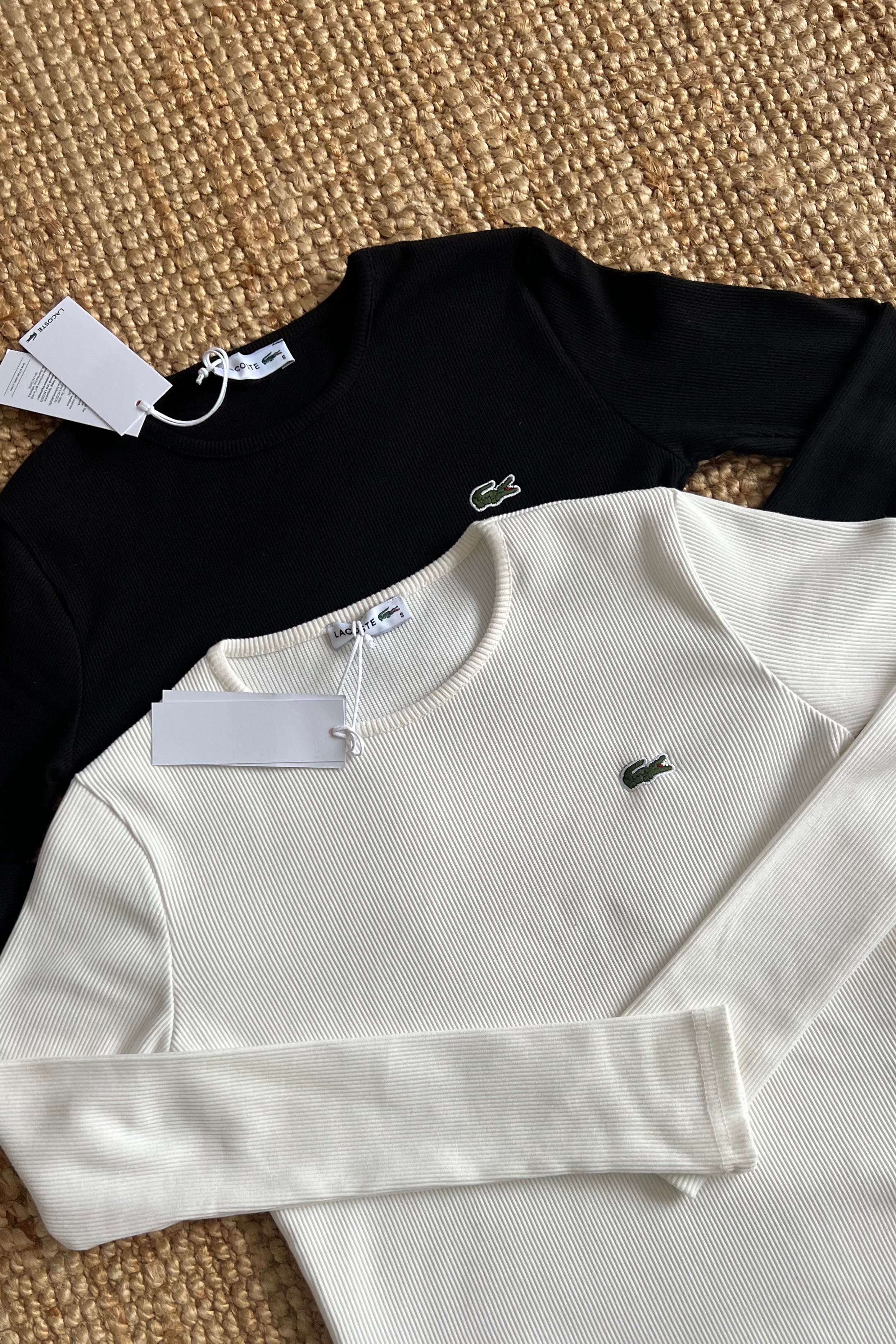 Ekru Logo Nakışlı Uzun Kollu Bluz uygun fiyatlarda www.butikhola.com adresinde