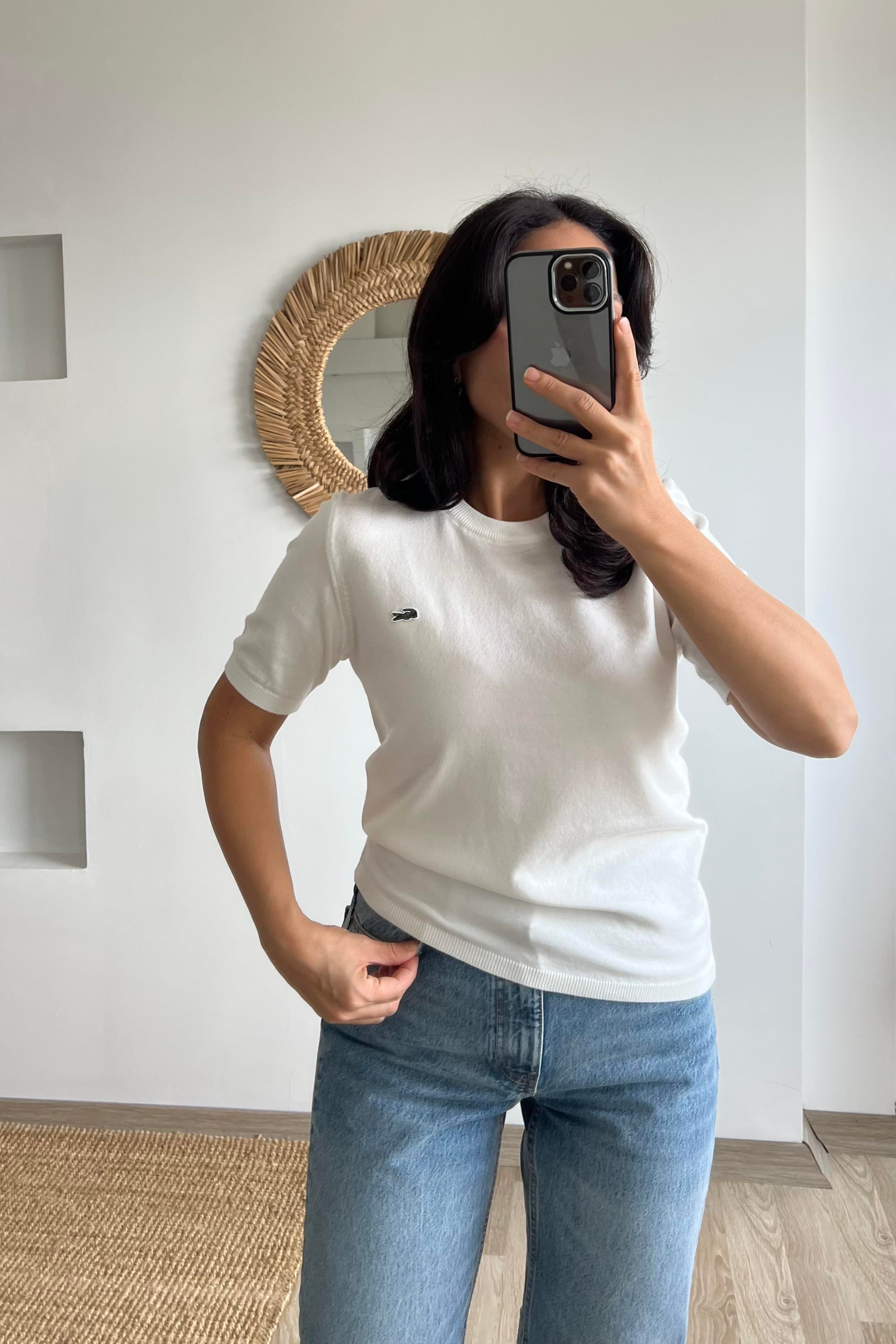 Ekru Logo Nakışlı Yumuşak Dokulu Triko uygun fiyatlarda www.butikhola.com adresinde