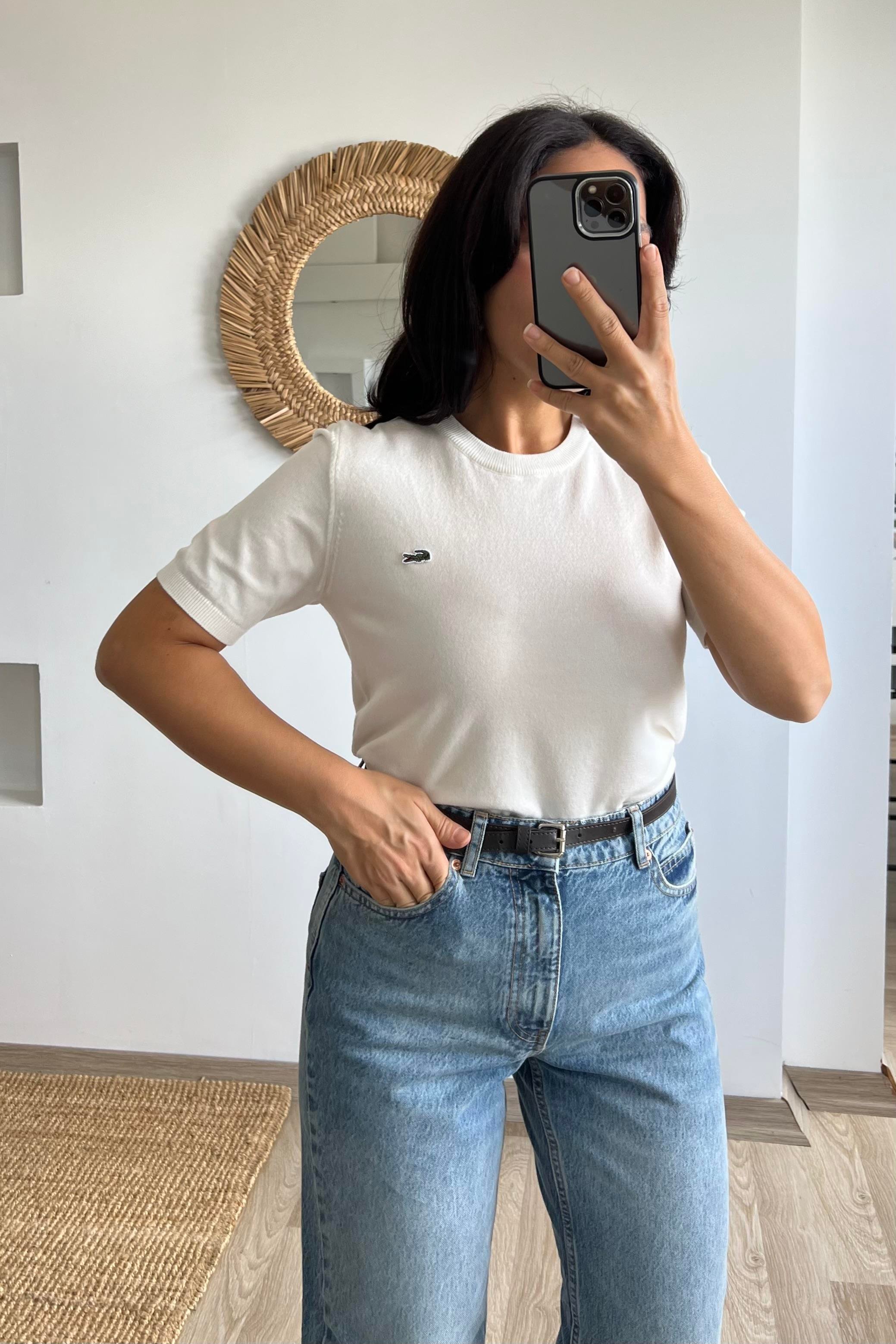 Ekru Logo Nakışlı Yumuşak Dokulu Triko uygun fiyatlarda www.butikhola.com adresinde