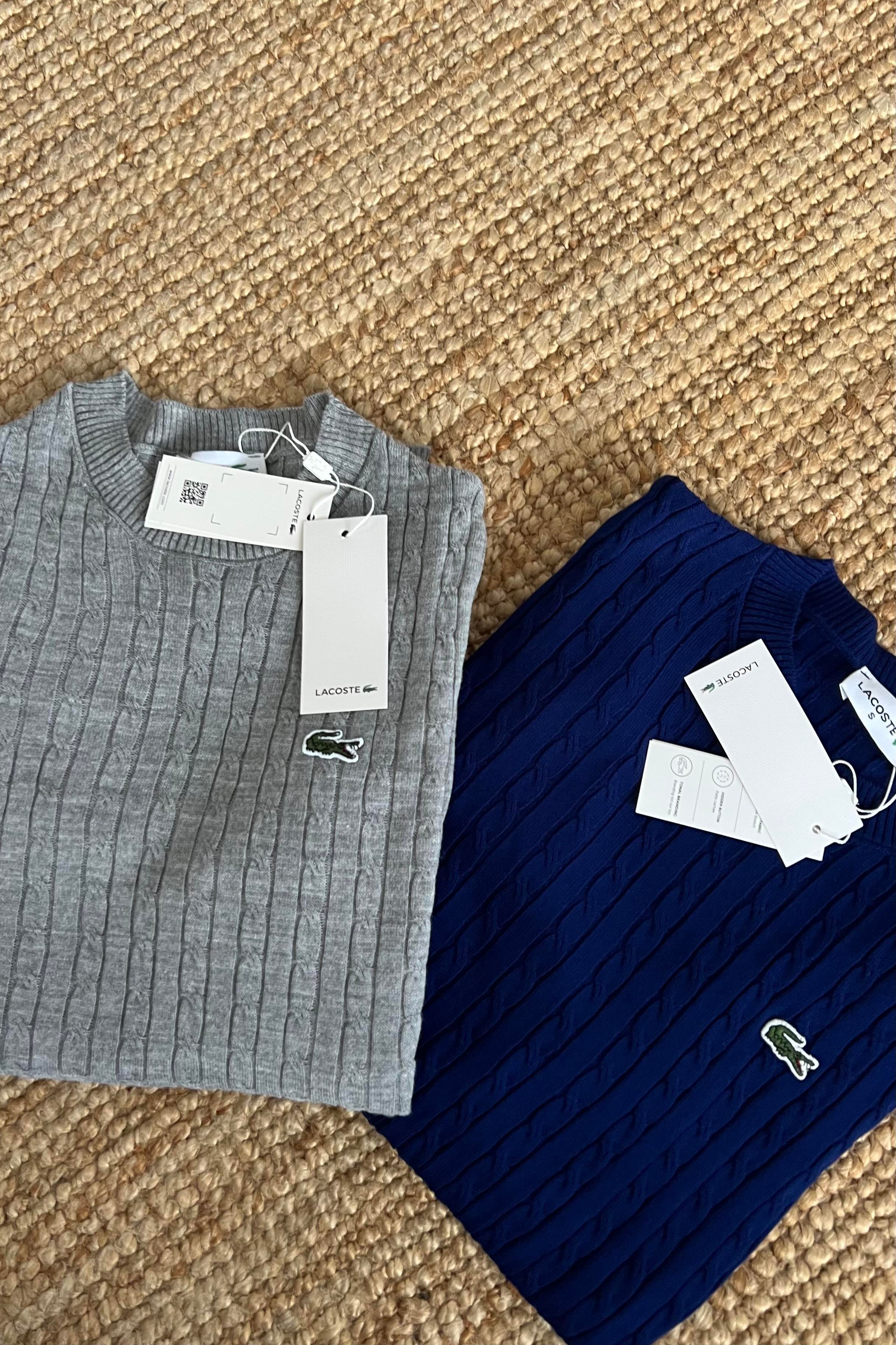 Gri Arma Nakışlı Saç Örgülü Kazak uygun fiyatlarda www.butikhola.com adresinde