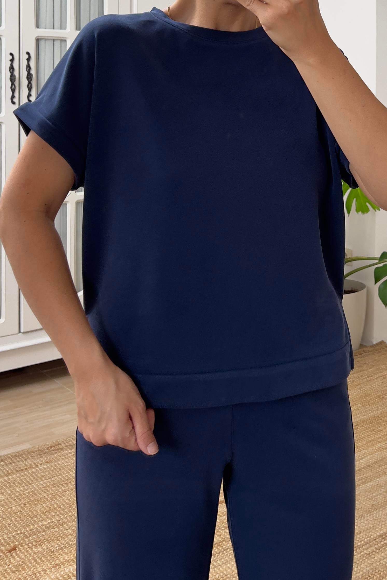 İndigo Oysho Kumaş Modal Tshirt Pantolon Takım uygun fiyatlarda www.butikhola.com adresinde