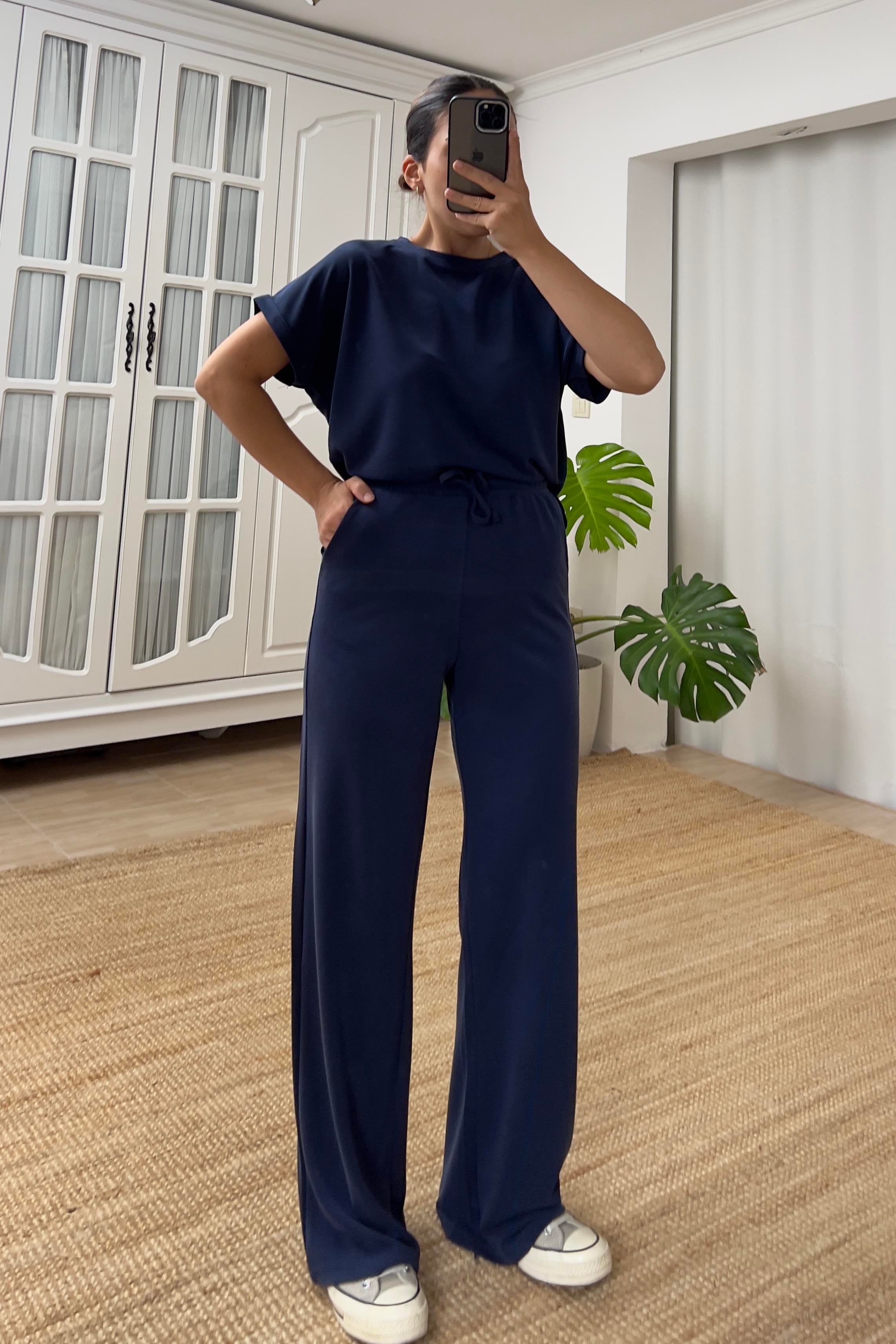 İndigo Oysho Kumaş Modal Tshirt Pantolon Takım uygun fiyatlarda www.butikhola.com adresinde
