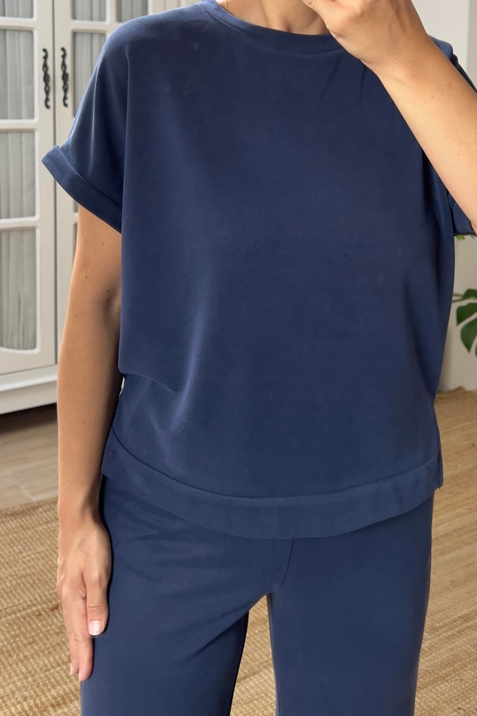 İndigo Oysho Kumaş Modal Tshirt Pantolon Takım uygun fiyatlarda www.butikhola.com adresinde