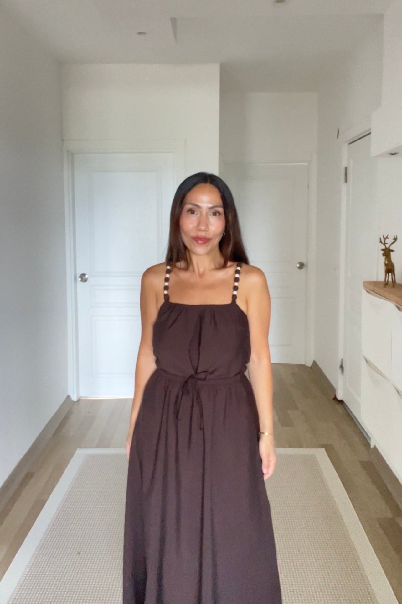 Kahverengi Bohem Tensel Takım uygun fiyatlarda www.butikhola.com adresinde