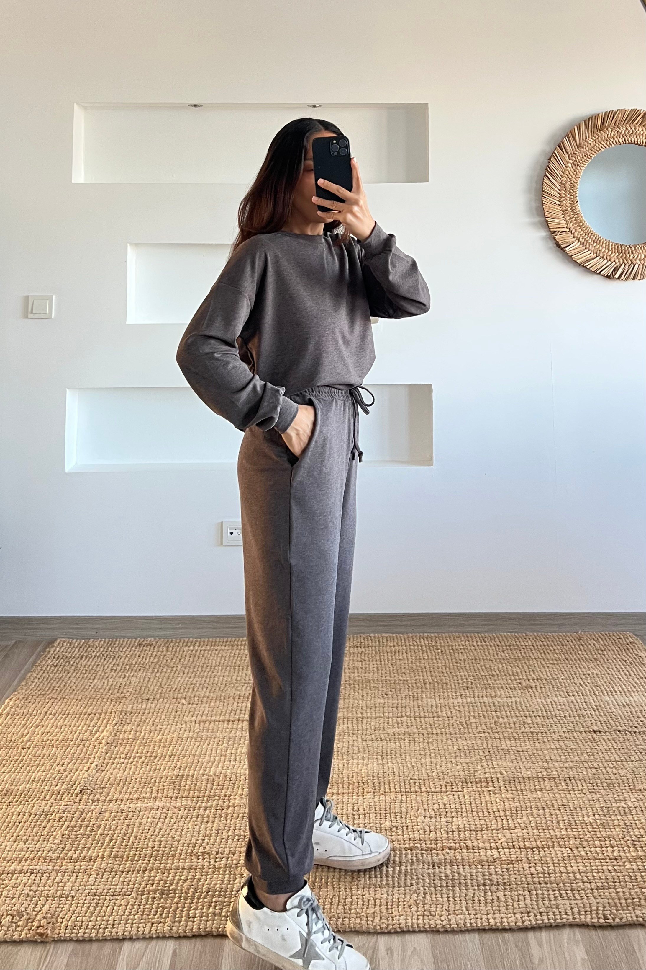 Kahverengi Comfort Eşofman Takımı uygun fiyatlarda www.butikhola.com adresinde