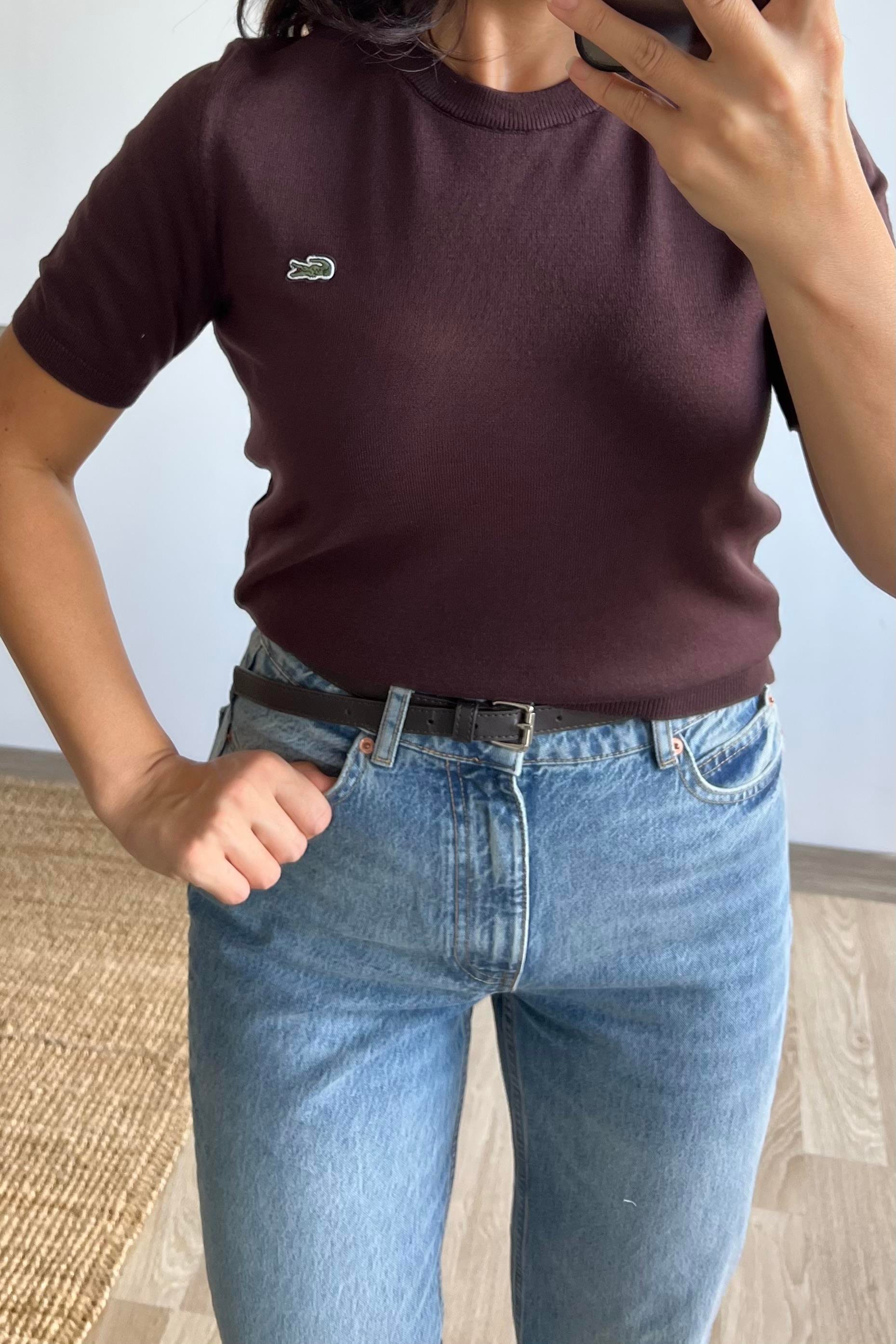Kahverengi Logo Nakışlı Yumuşak Dokulu Triko uygun fiyatlarda www.butikhola.com adresinde
