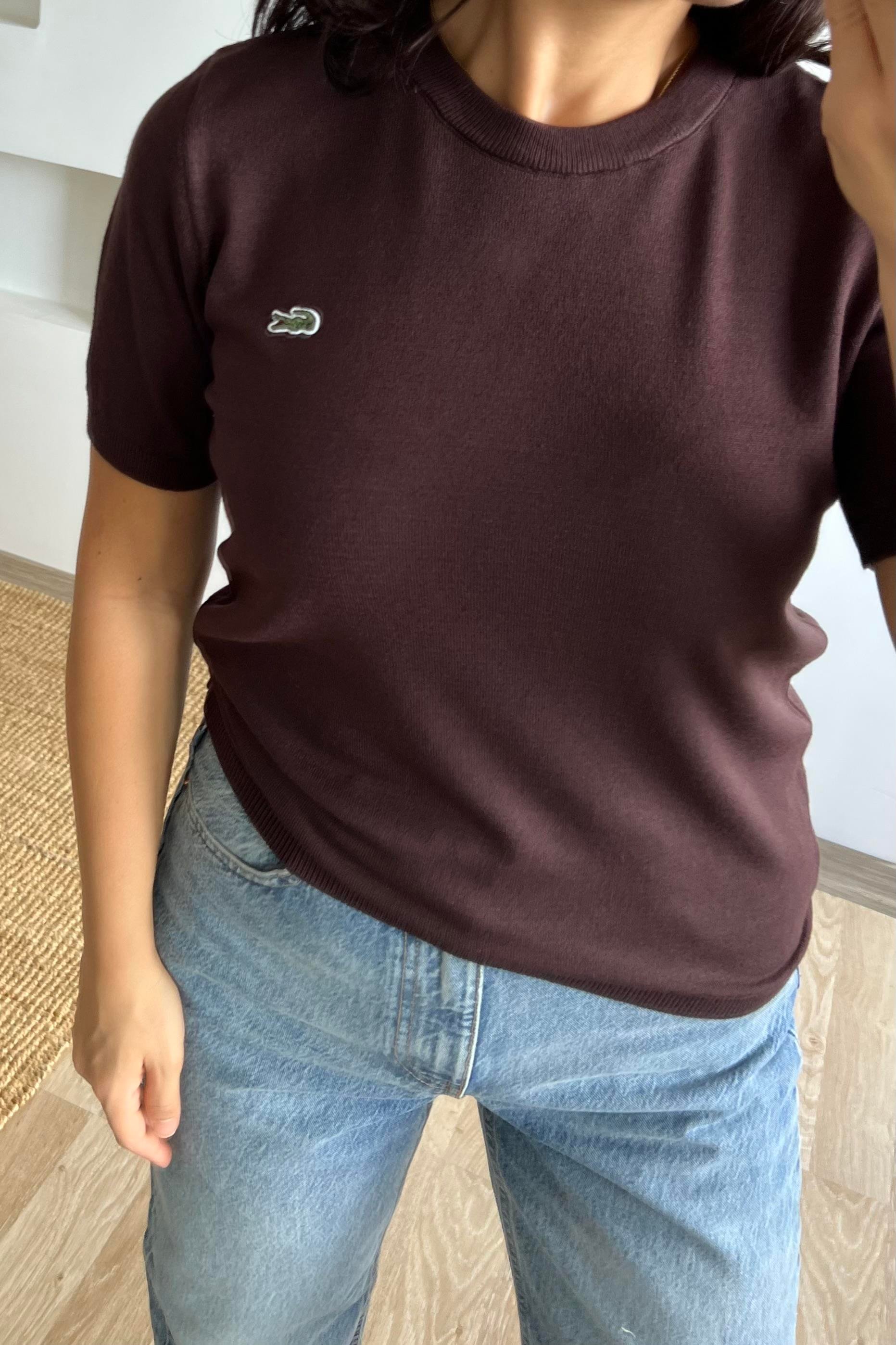 Kahverengi Logo Nakışlı Yumuşak Dokulu Triko uygun fiyatlarda www.butikhola.com adresinde