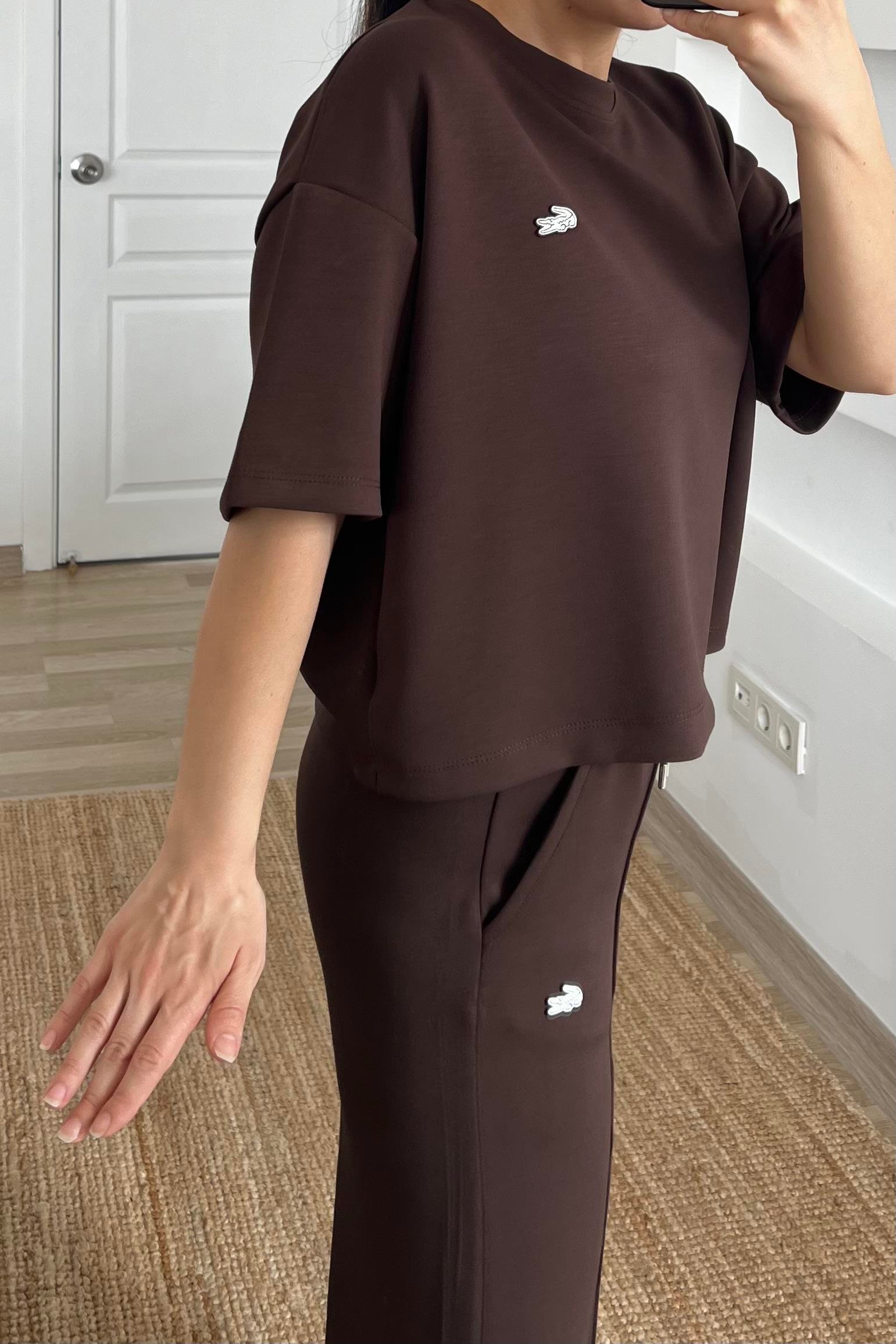 Kahverengi Modal Eşofman Takım uygun fiyatlarda www.butikhola.com adresinde