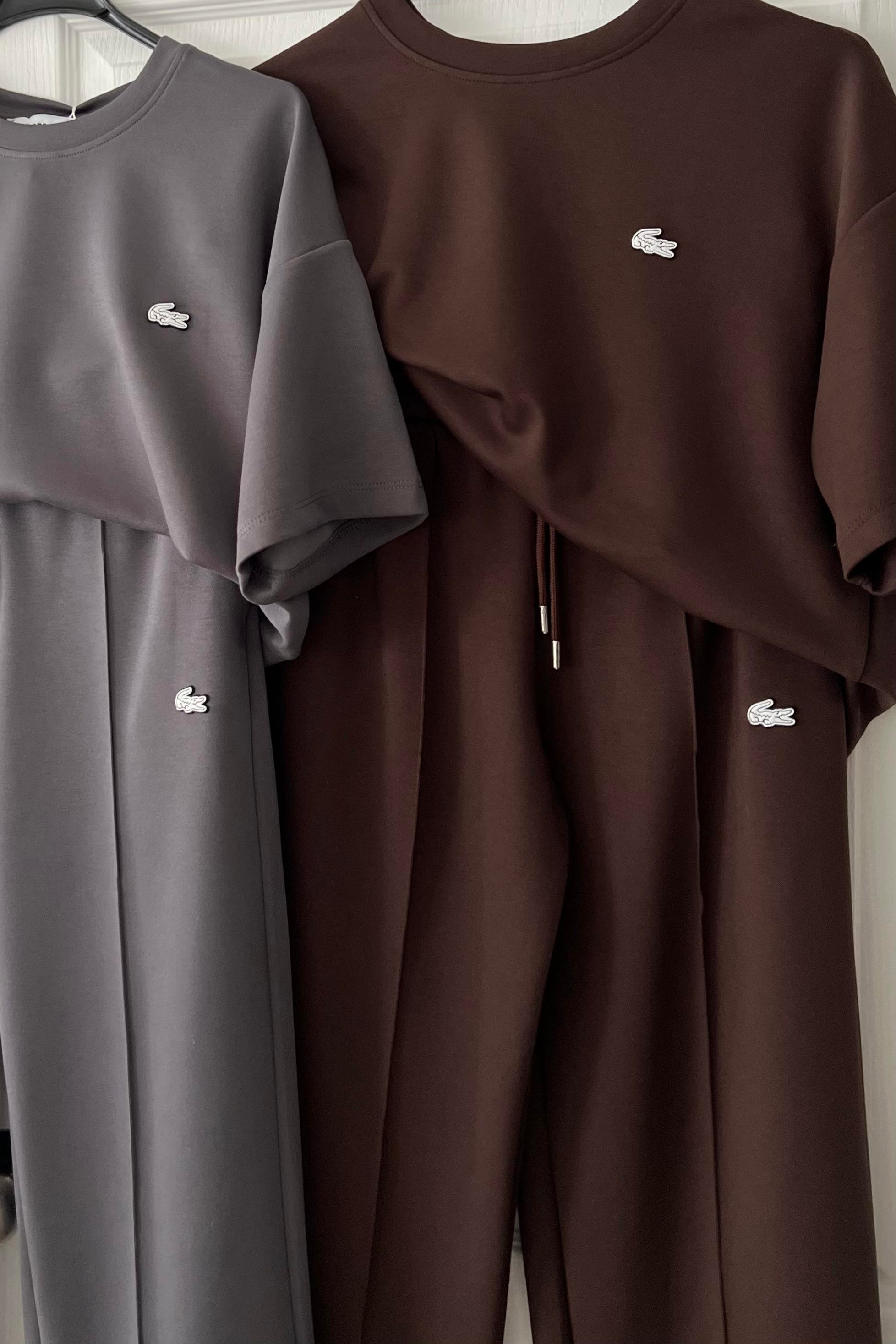 Kahverengi Modal Eşofman Takım uygun fiyatlarda www.butikhola.com adresinde