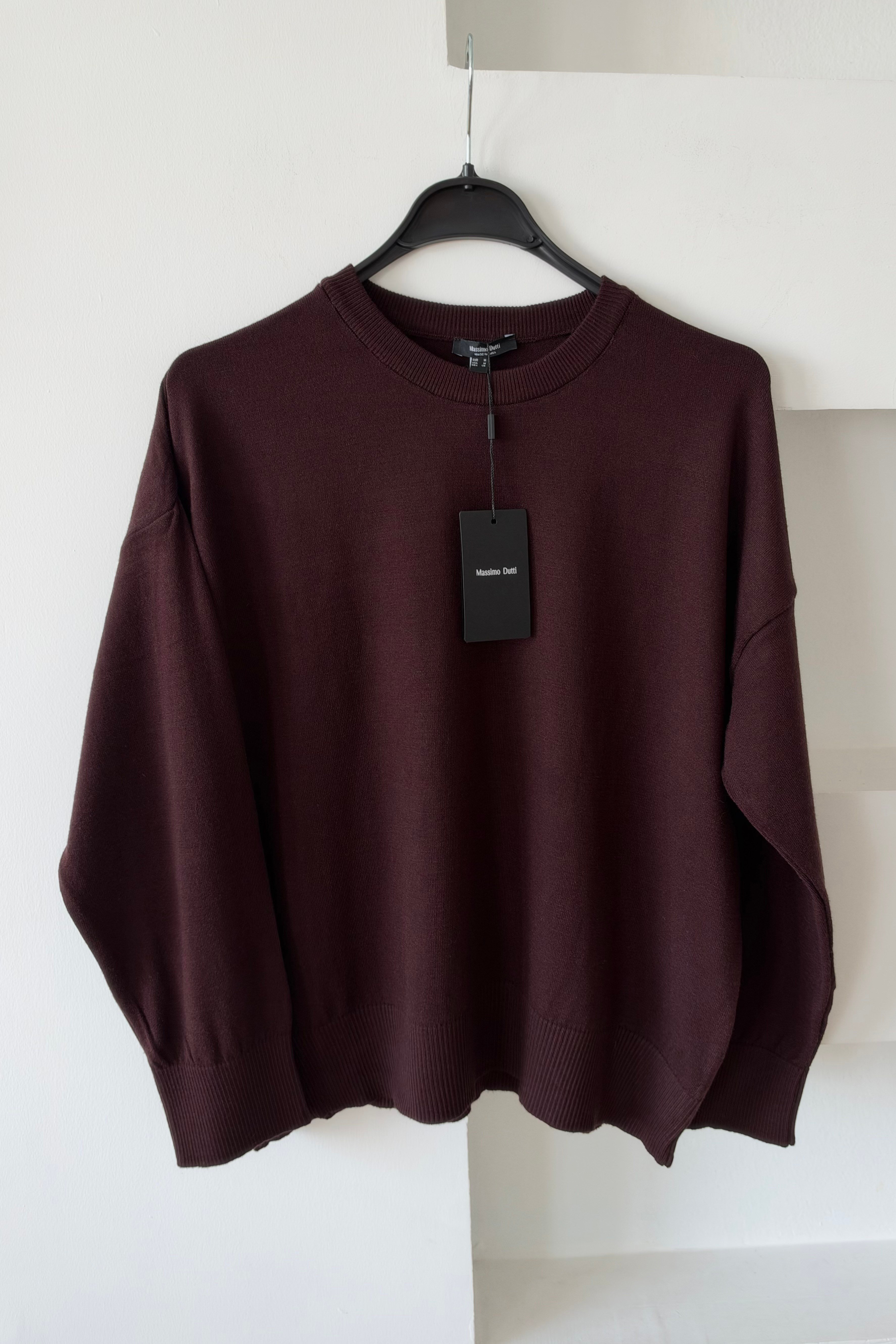 Kahverengi Organik Pamuk Basic Kazak uygun fiyatlarda www.butikhola.com adresinde