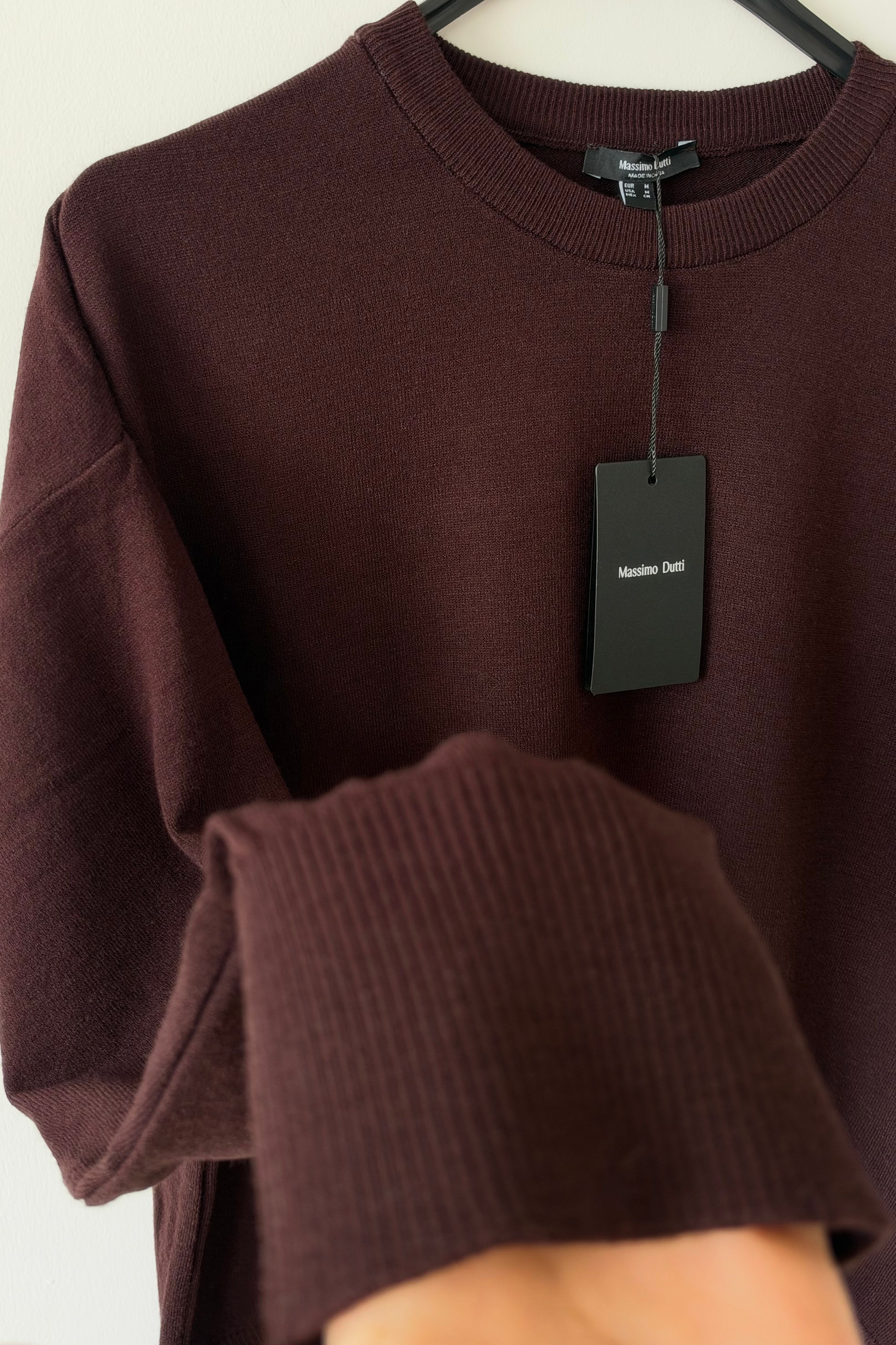 Kahverengi Organik Pamuk Basic Kazak uygun fiyatlarda www.butikhola.com adresinde