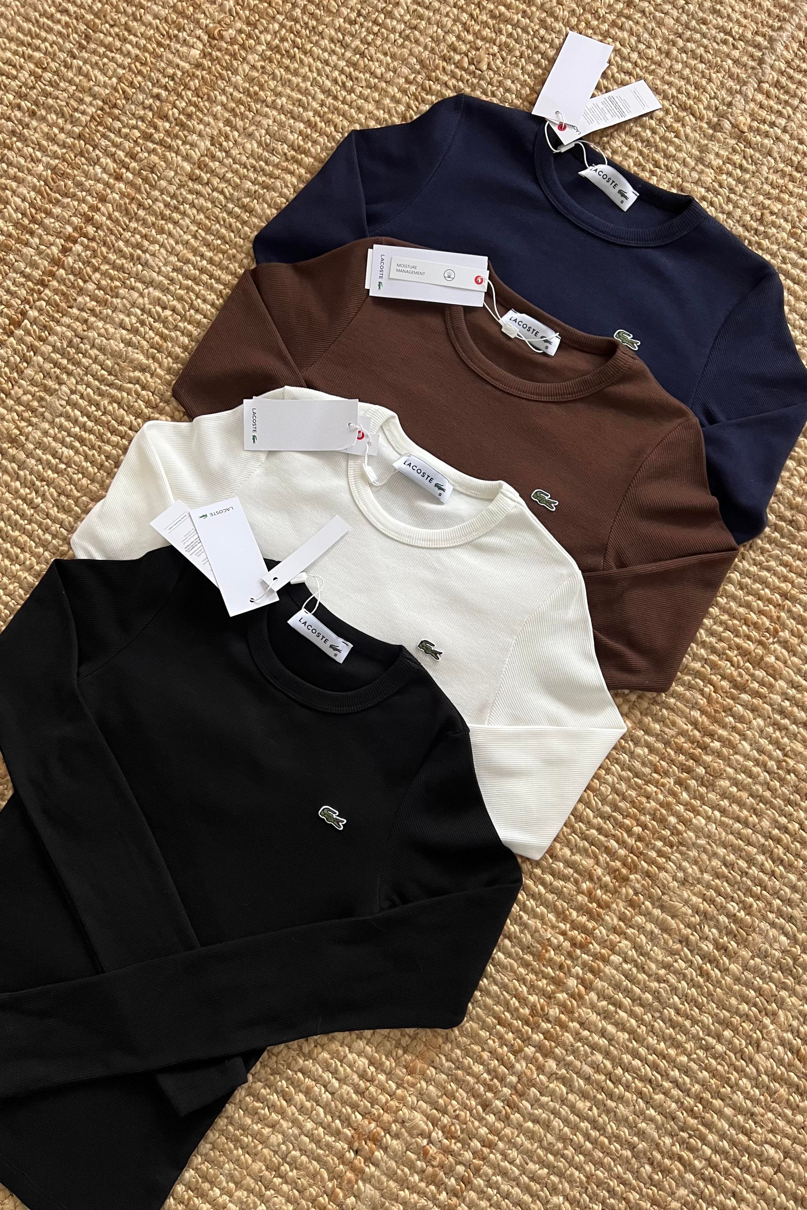 Kahvrengi Logo Nakışlı Uzun Kollu Bluz uygun fiyatlarda www.butikhola.com adresinde