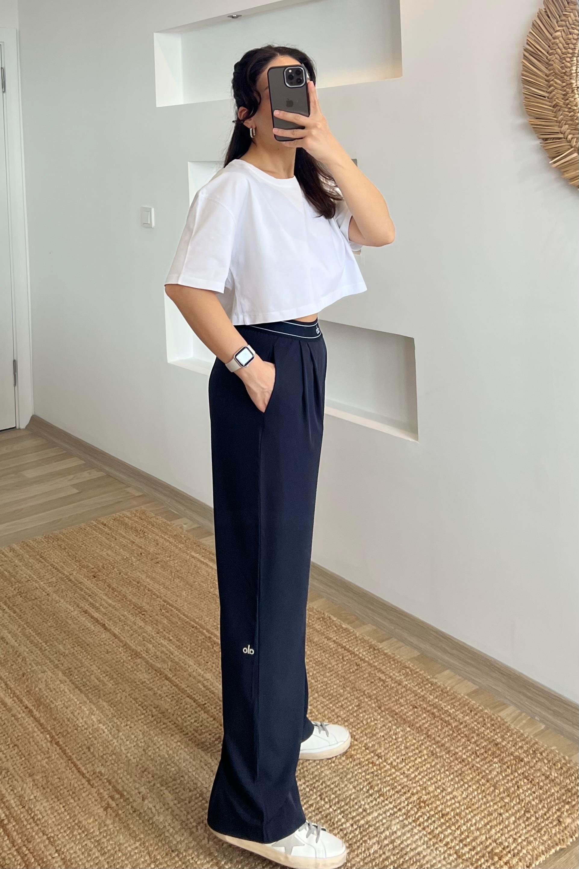Lacivert Beli Logo Şeritli Trn Pantolon uygun fiyatlarda www.butikhola.com adresinde