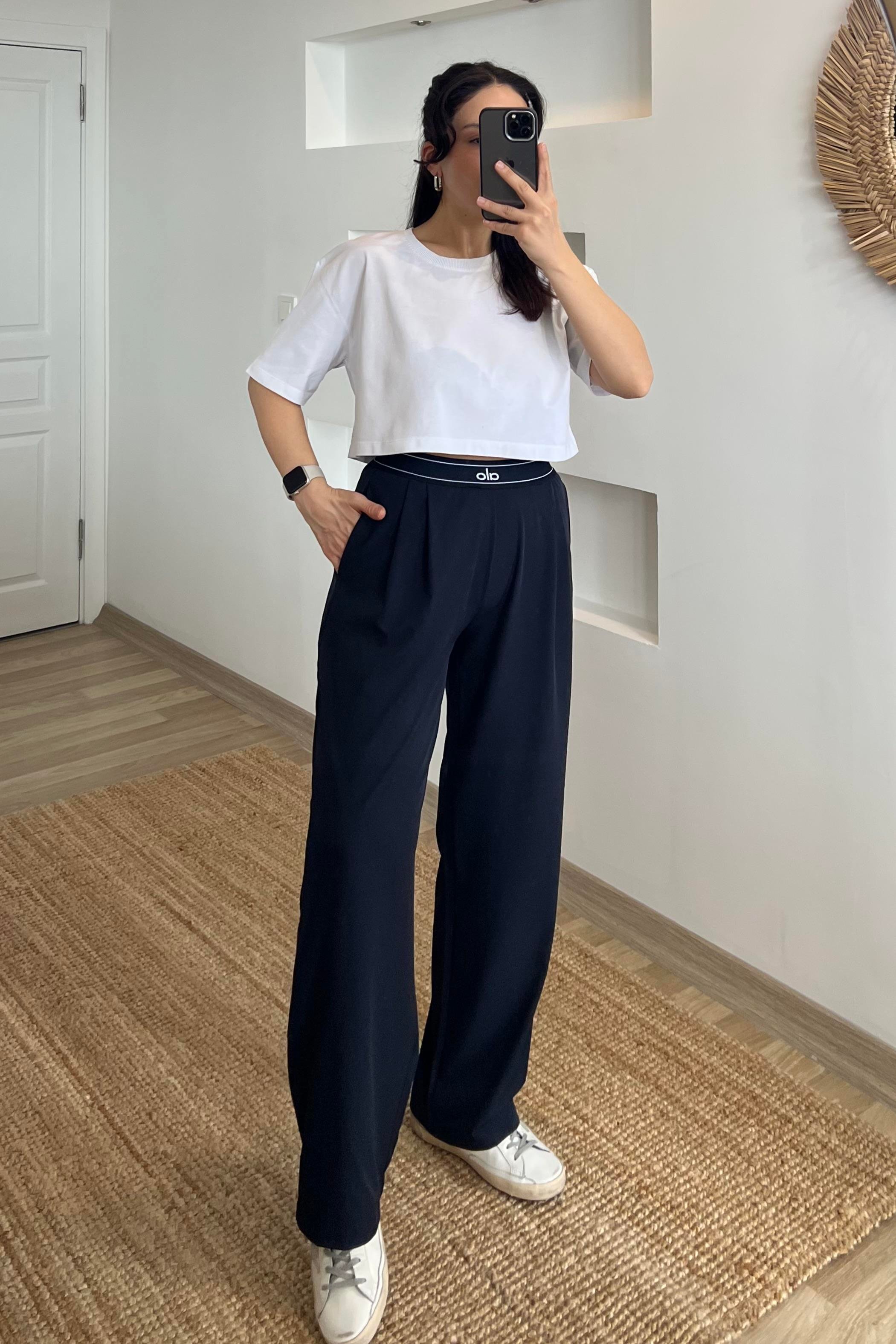 Lacivert Beli Logo Şeritli Trn Pantolon uygun fiyatlarda www.butikhola.com adresinde