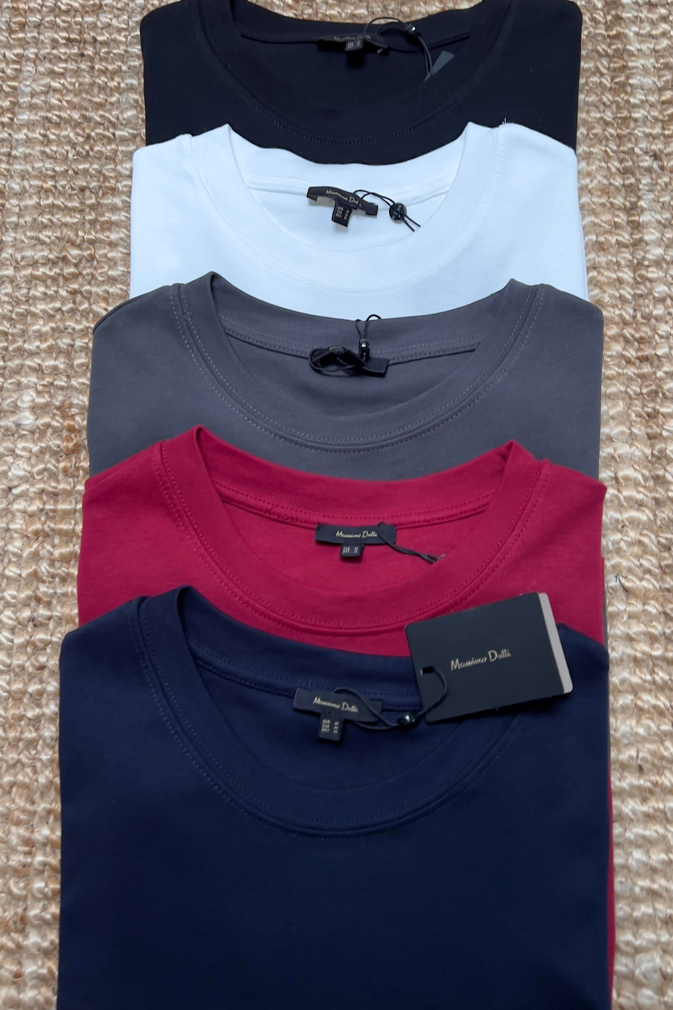 Lacivert Organik Pamuklu Basic Tshirt uygun fiyatlarda www.butikhola.com adresinde