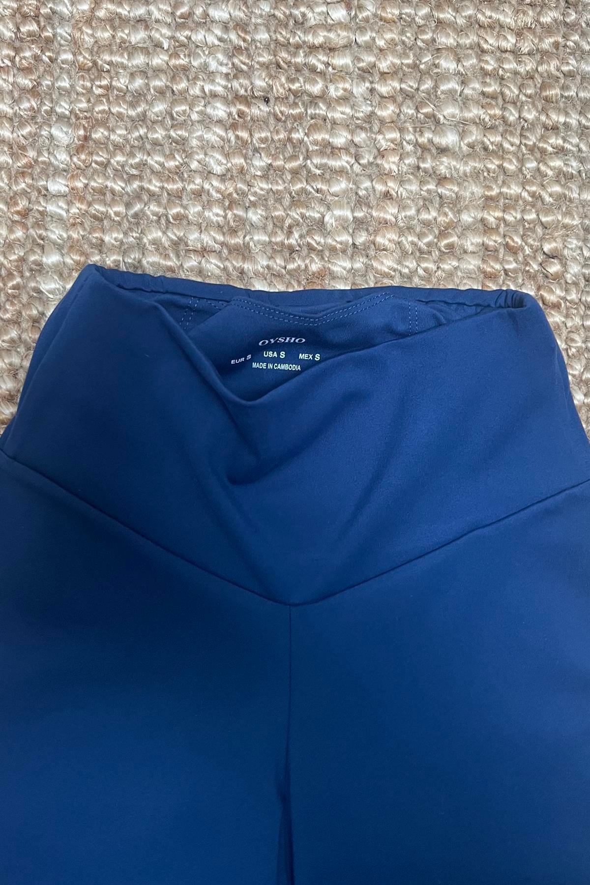 Lacivert Oysho Tayt uygun fiyatlarda www.butikhola.com adresinde