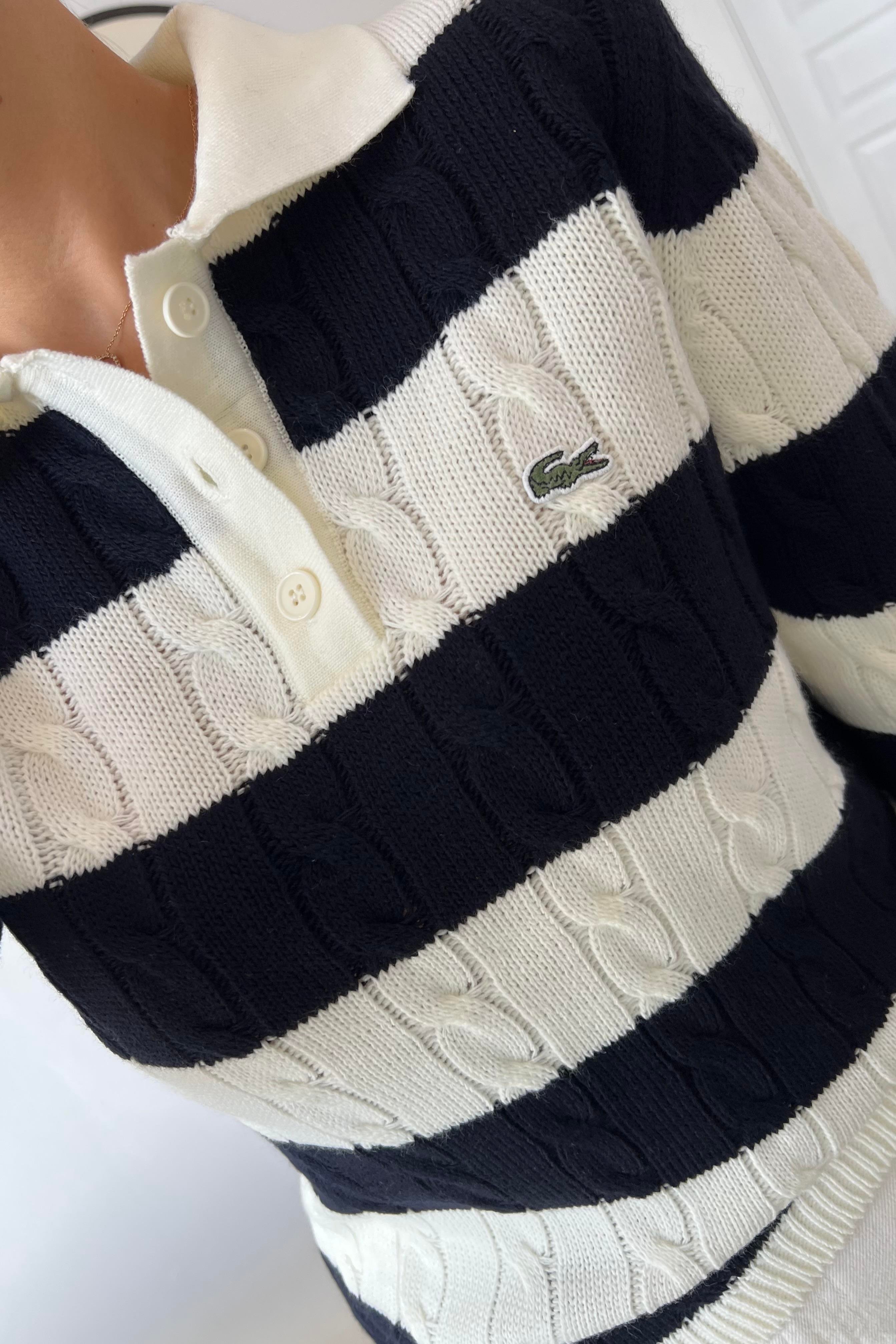 Lacivert Şeritli Polo Yaka Triko uygun fiyatlarda www.butikhola.com adresinde