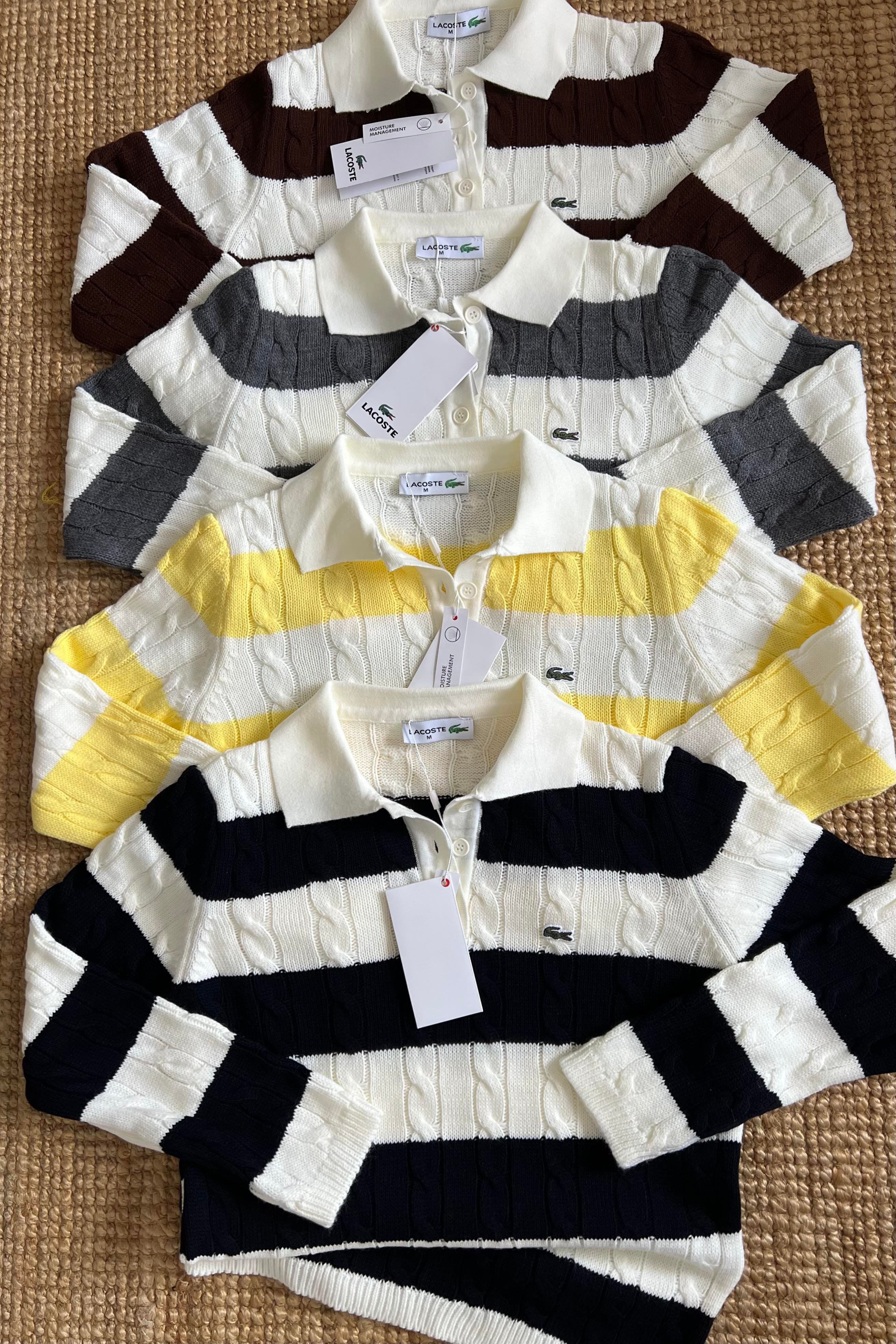 Lacivert Şeritli Polo Yaka Triko uygun fiyatlarda www.butikhola.com adresinde
