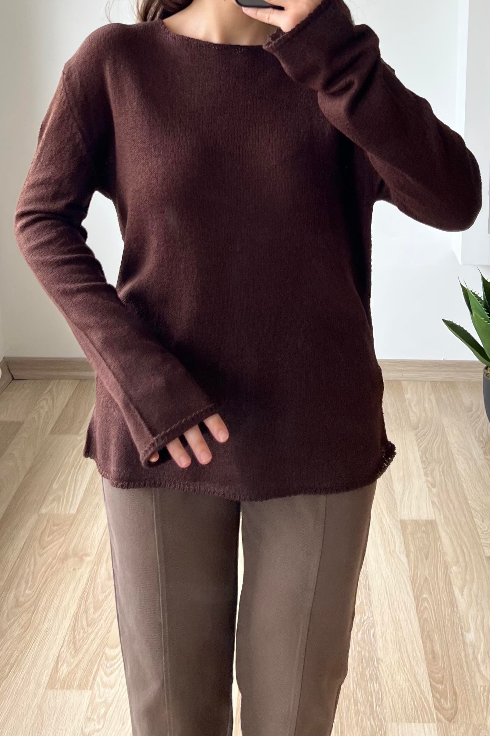 MD Kahverengi Merserize Triko uygun fiyatlarda www.butikhola.com adresinde