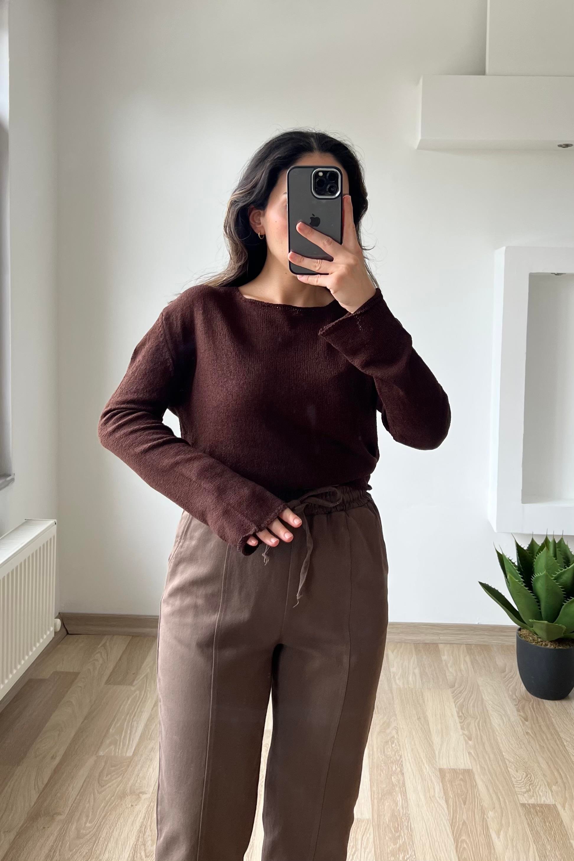 MD Kahverengi Merserize Triko uygun fiyatlarda www.butikhola.com adresinde