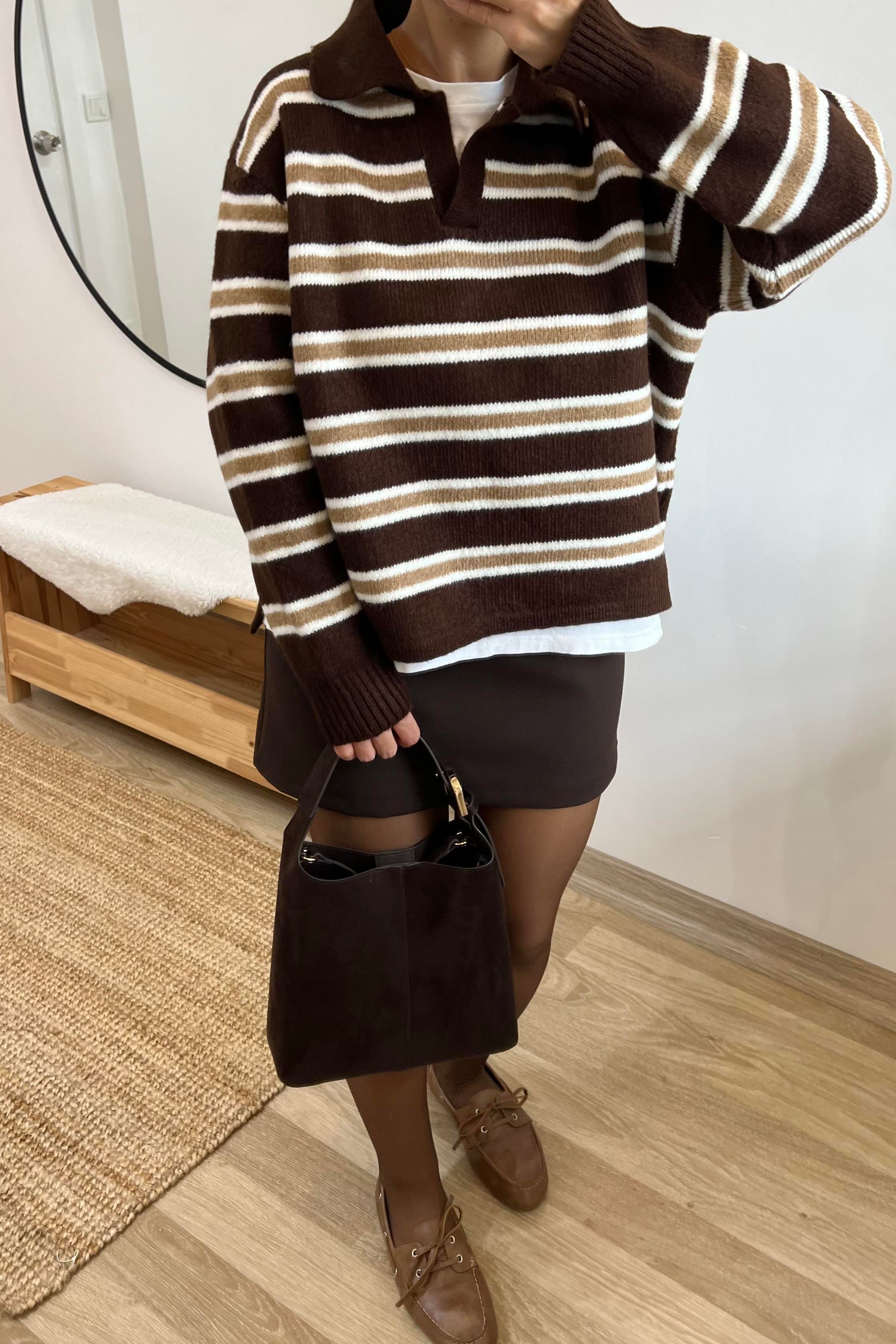 MD Kahverengi Mini Etek  uygun fiyatlarda www.butikhola.com adresinde