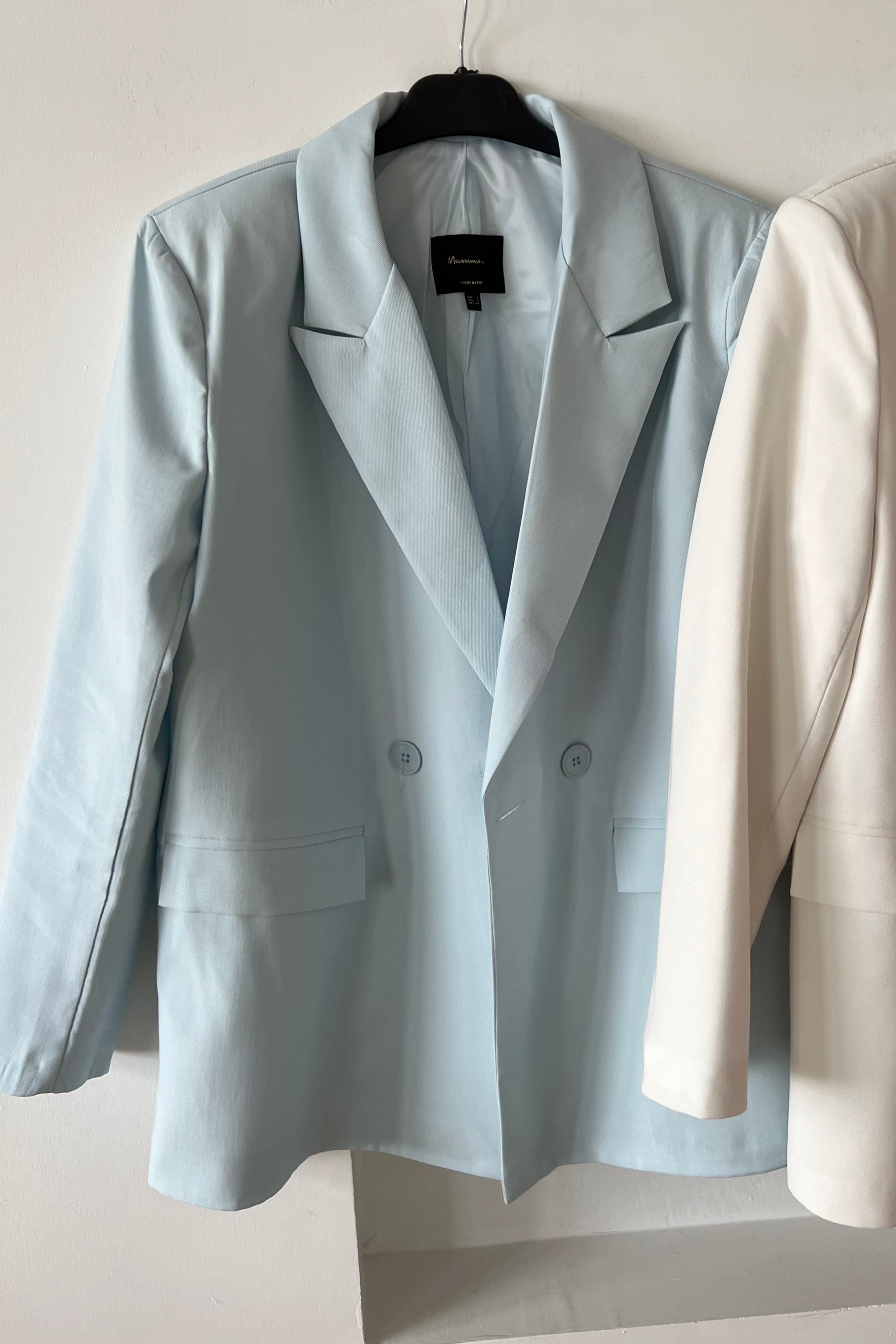 MD Mavi Astarlı Oversize Tensel Ceket uygun fiyatlarda www.butikhola.com adresinde