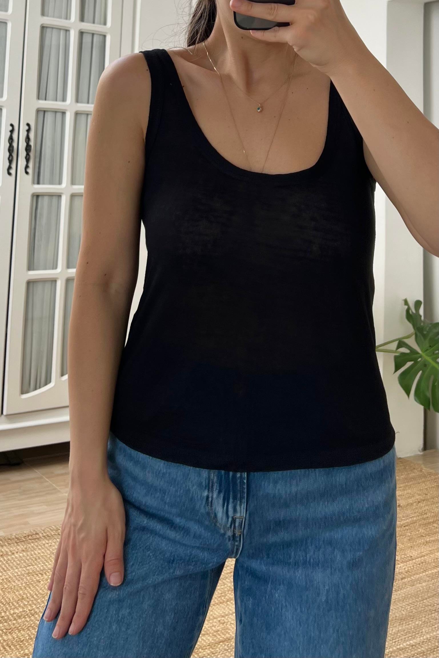 MD Siyah Kolsuz Keten Tshirt uygun fiyatlarda www.butikhola.com adresinde