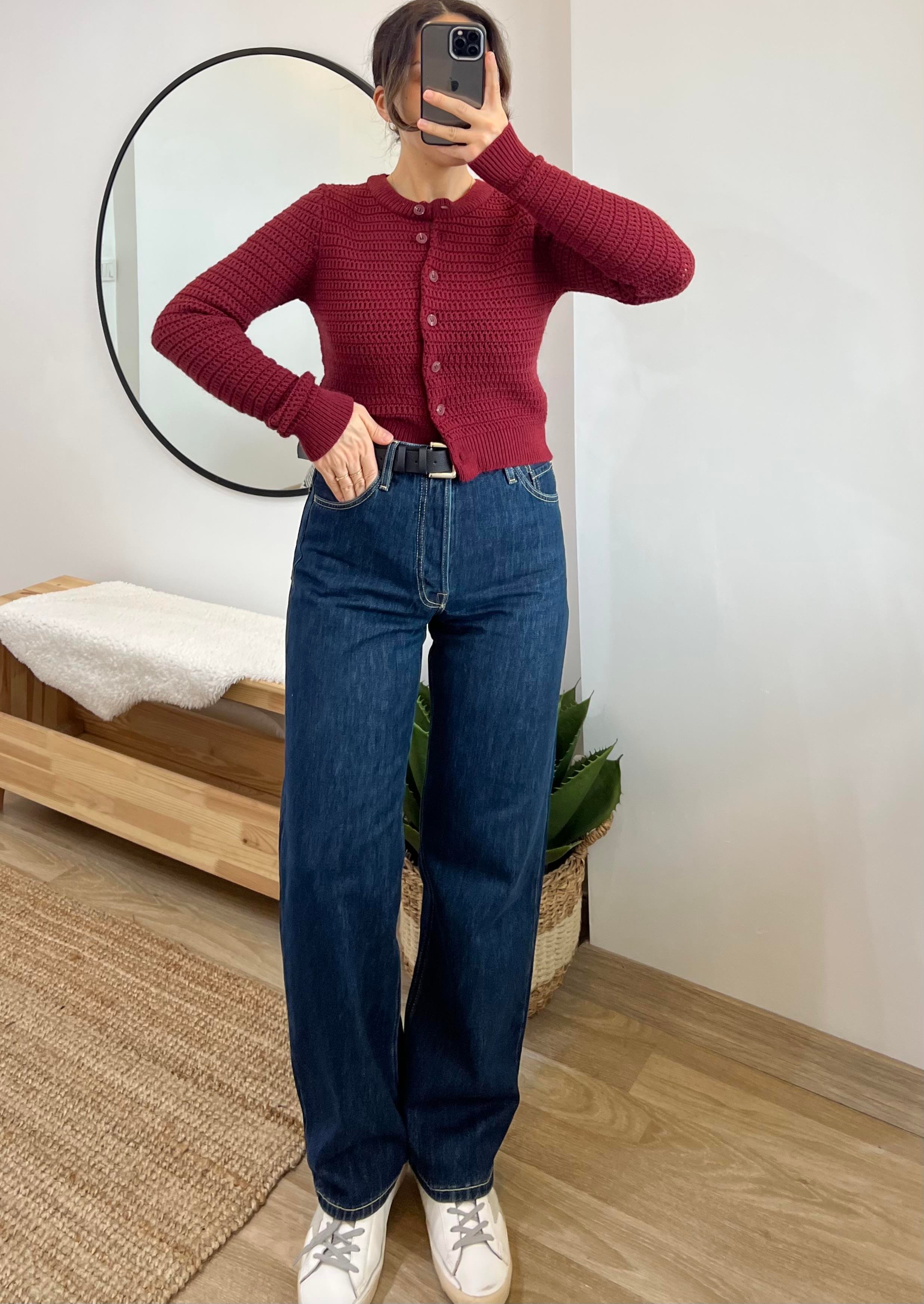 MD Yüksek Bel Straight Fit Jean uygun fiyatlarda www.butikhola.com adresinde