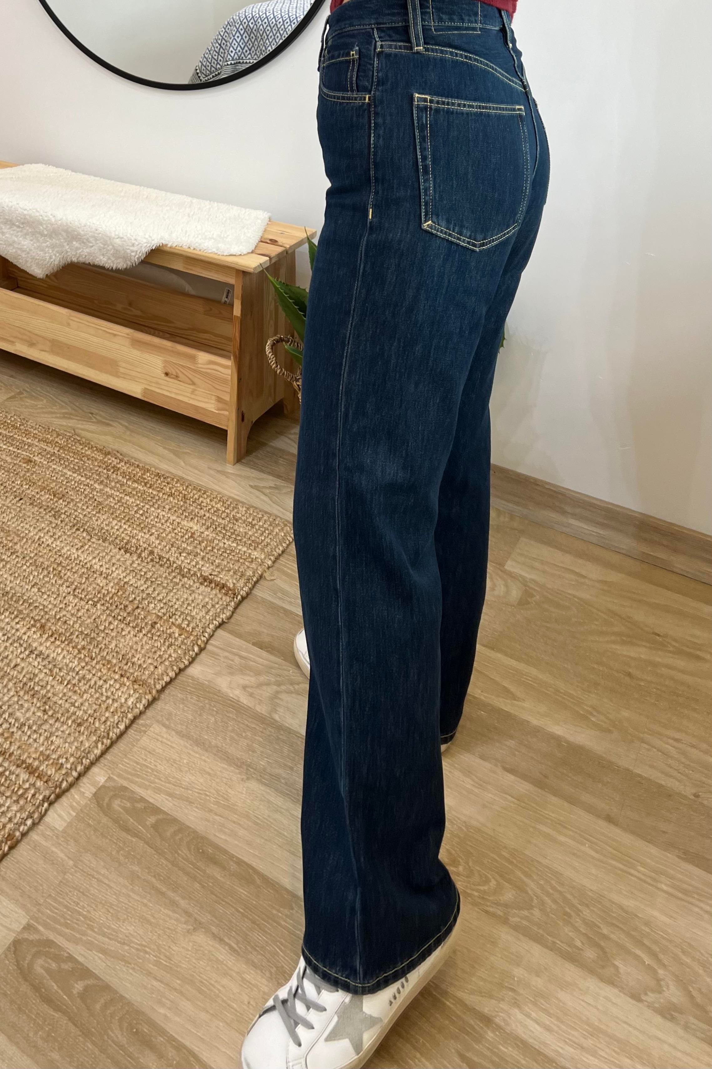 MD Yüksek Bel Straight Fit Jean uygun fiyatlarda www.butikhola.com adresinde