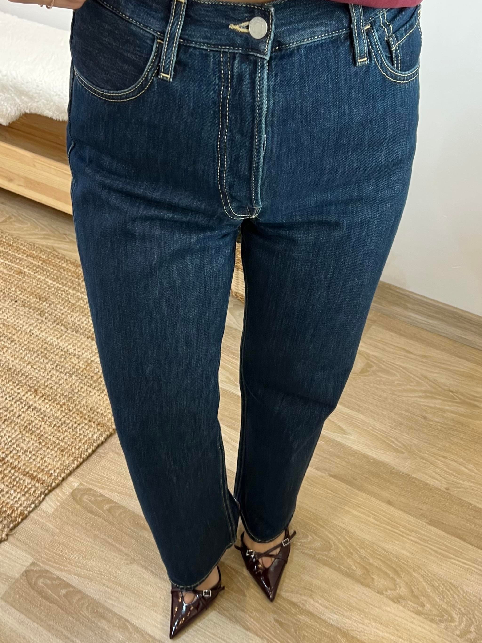 MD Yüksek Bel Straight Fit Jean uygun fiyatlarda www.butikhola.com adresinde