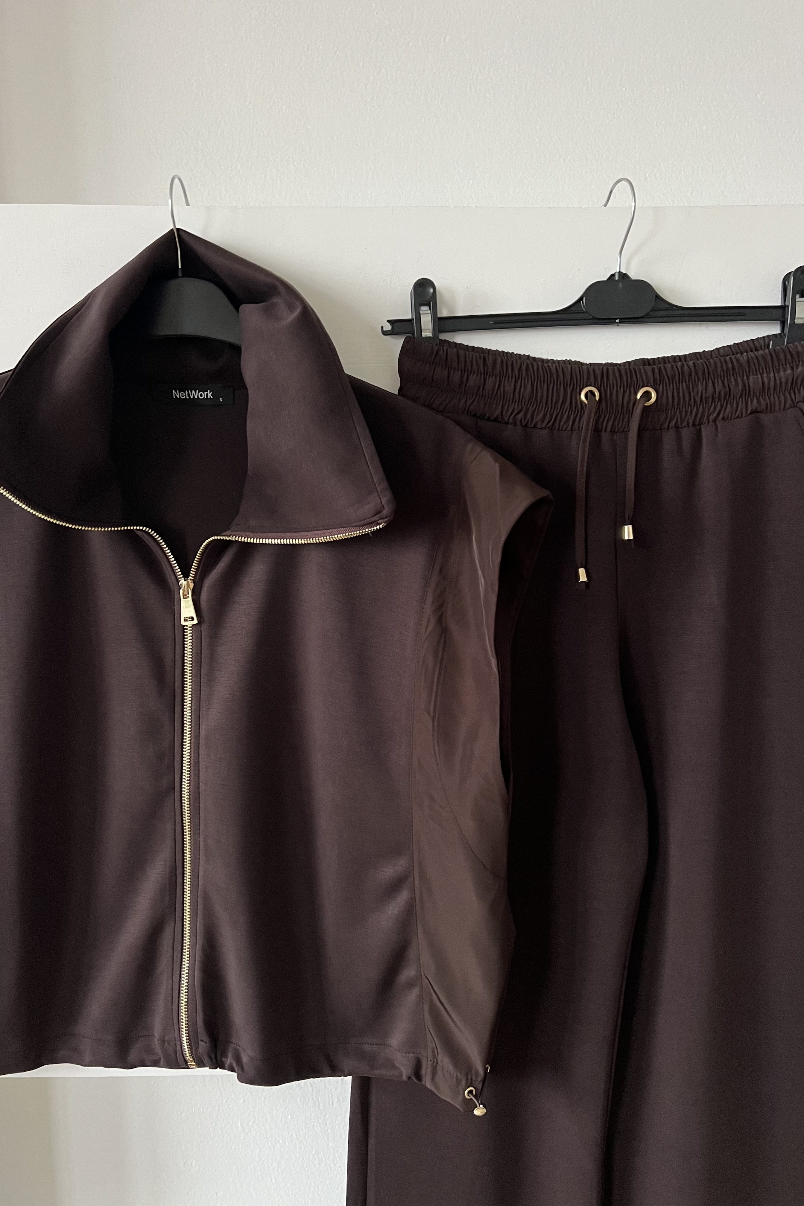 NW Kahverengi Premium Modal Takım uygun fiyatlarda www.butikhola.com adresinde