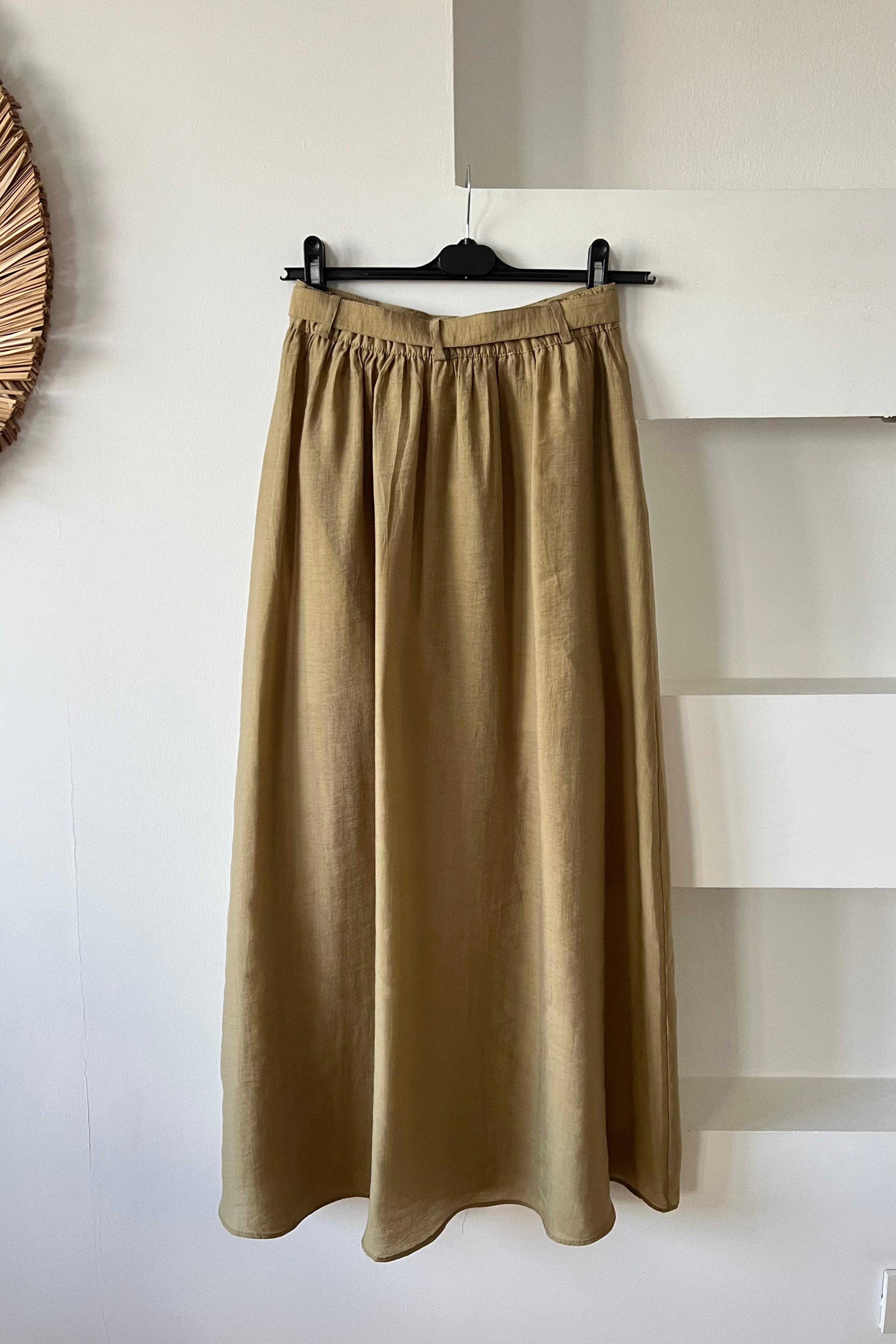 Olive Kemer Detaylı Tensel Etek uygun fiyatlarda www.butikhola.com adresinde