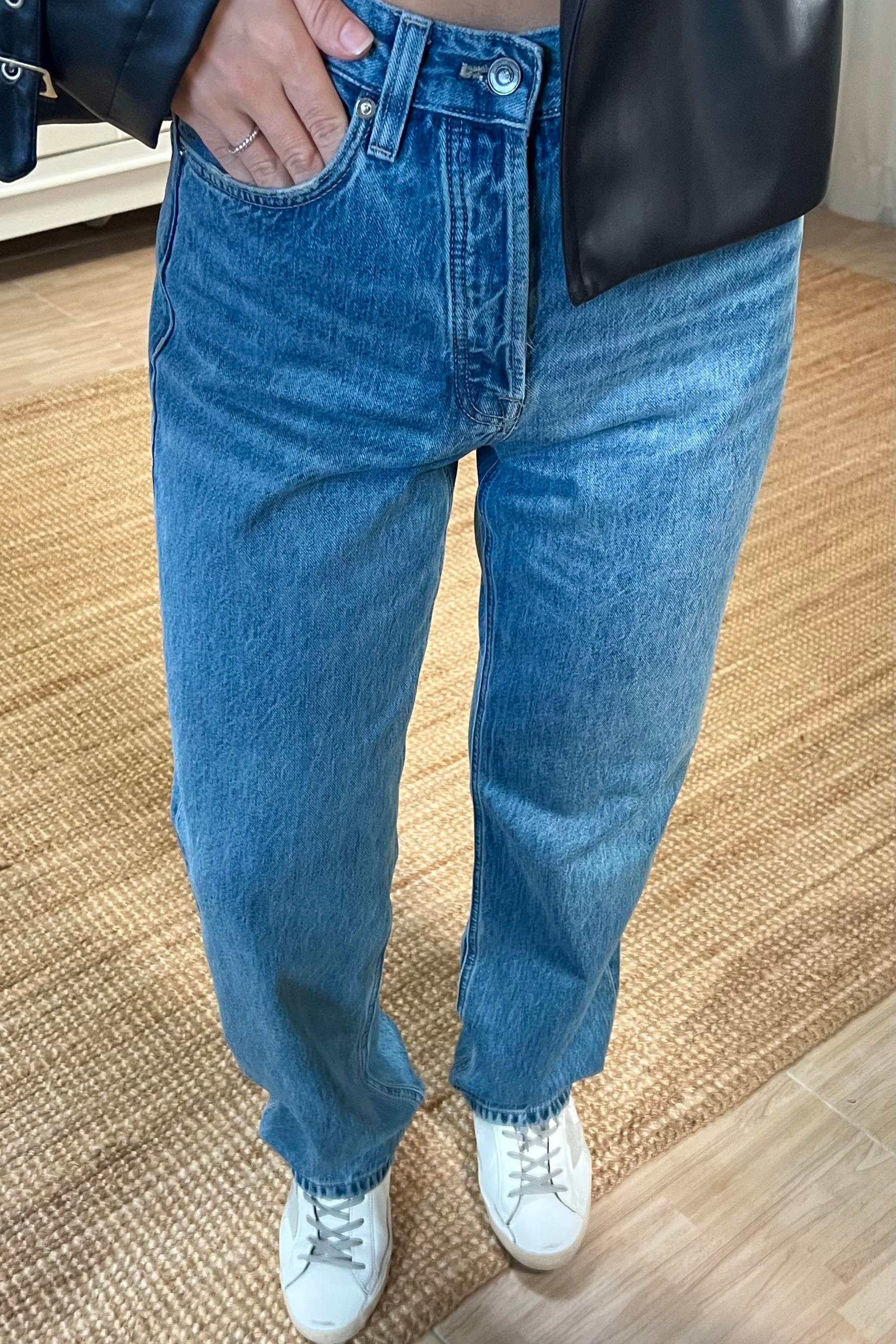 Orj Marka Yüksek Bel Straight Fit Jean uygun fiyatlarda www.butikhola.com adresinde