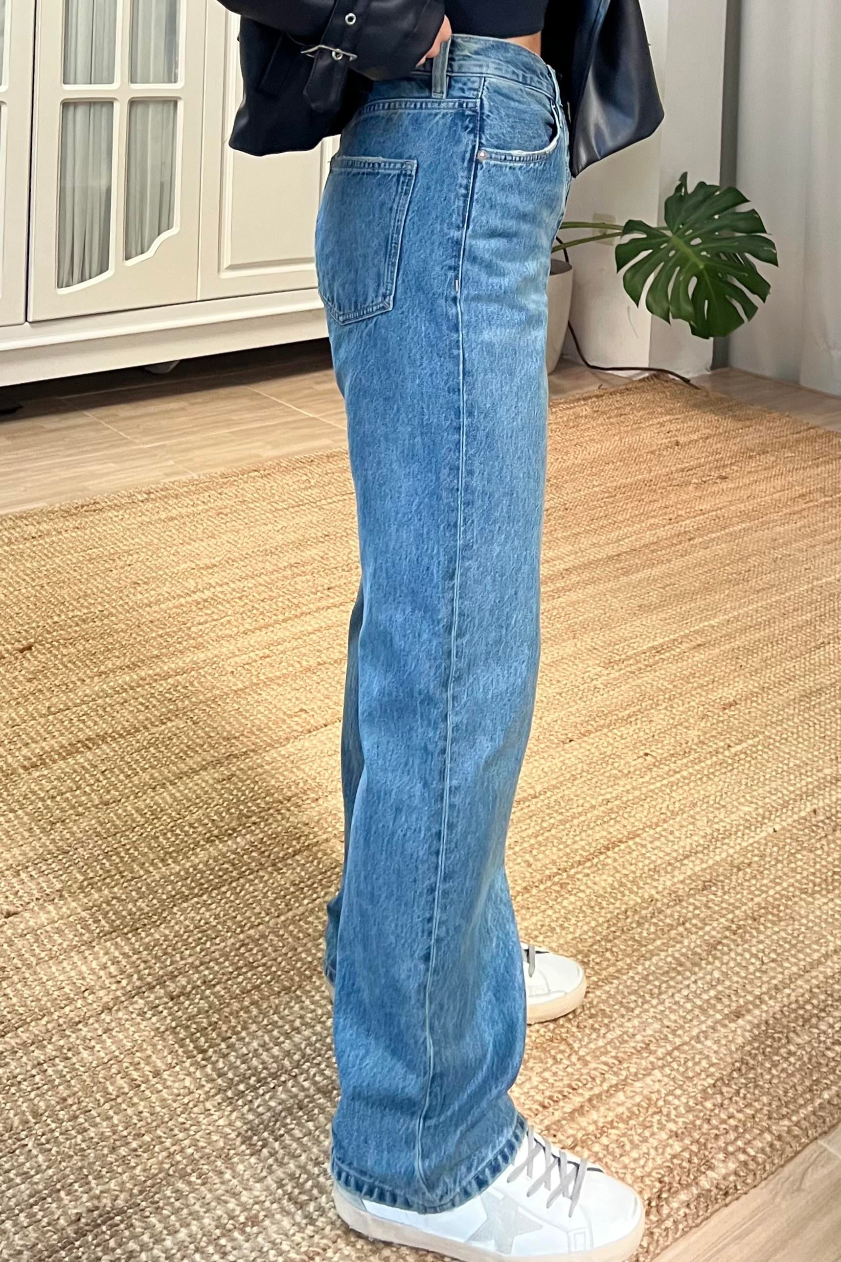 Orj Marka Yüksek Bel Straight Fit Jean uygun fiyatlarda www.butikhola.com adresinde