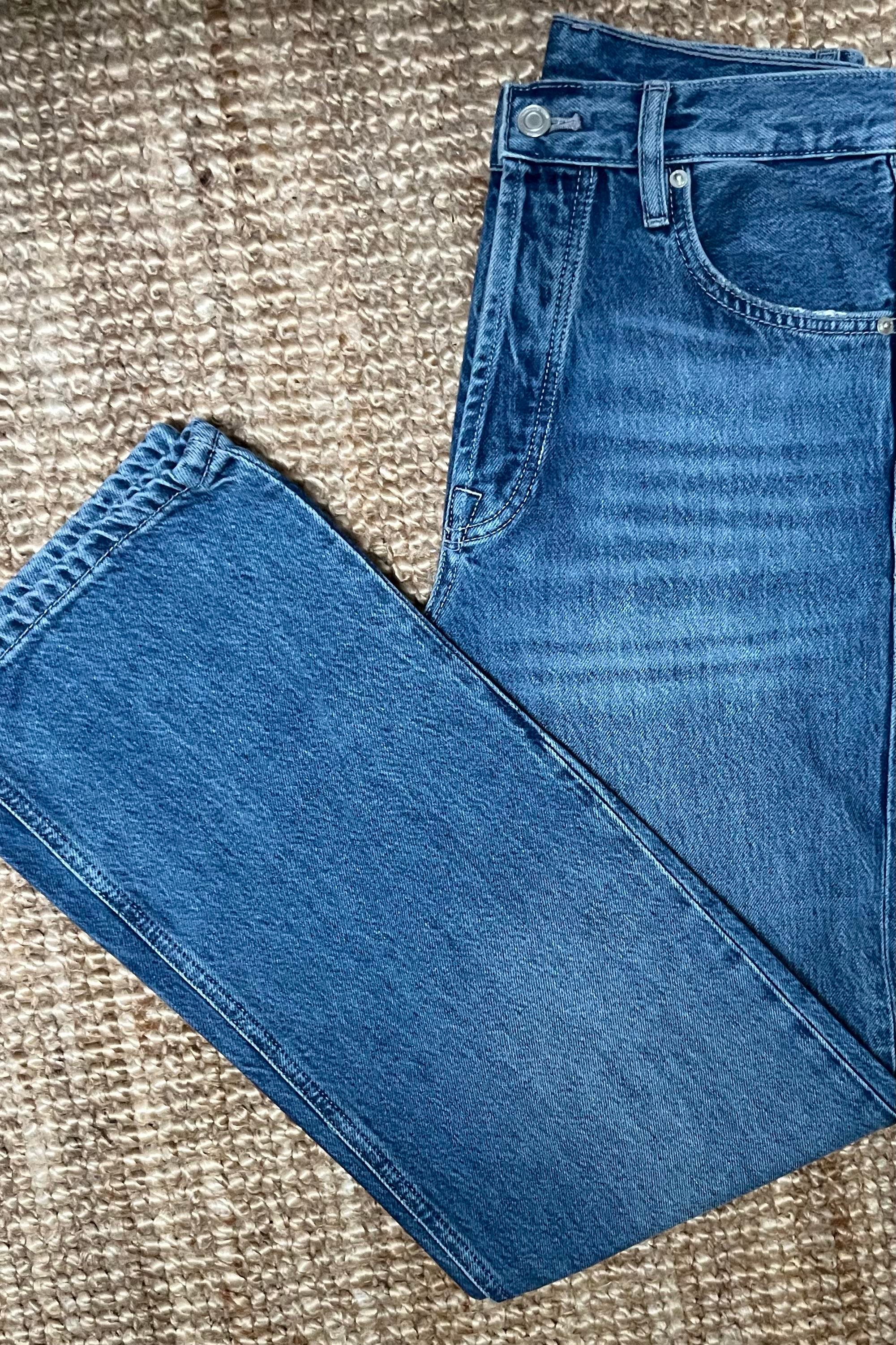 Orj Marka Yüksek Bel Straight Fit Jean uygun fiyatlarda www.butikhola.com adresinde