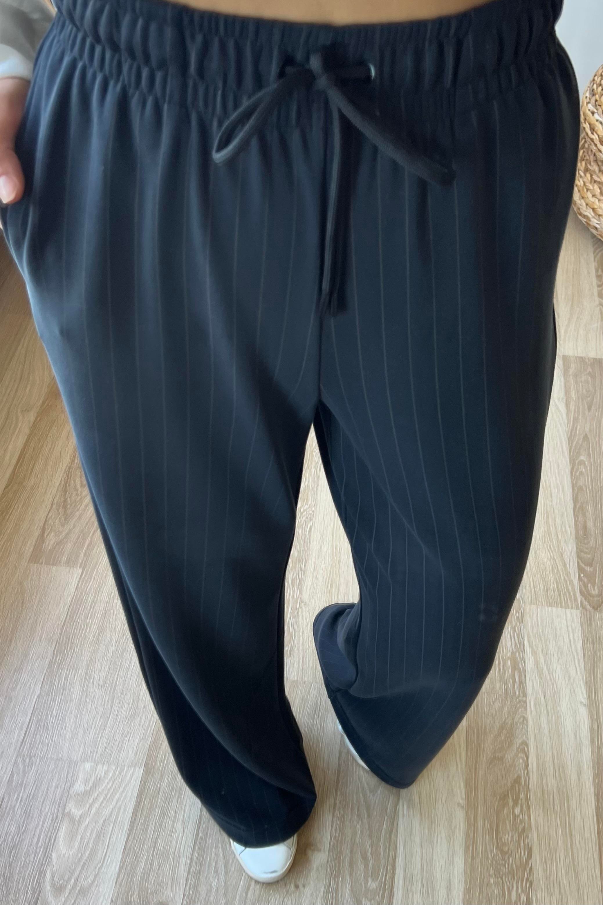 Oys Çizgili Cep Detaylı Rahat Modal Pantolon uygun fiyatlarda www.butikhola.com adresinde