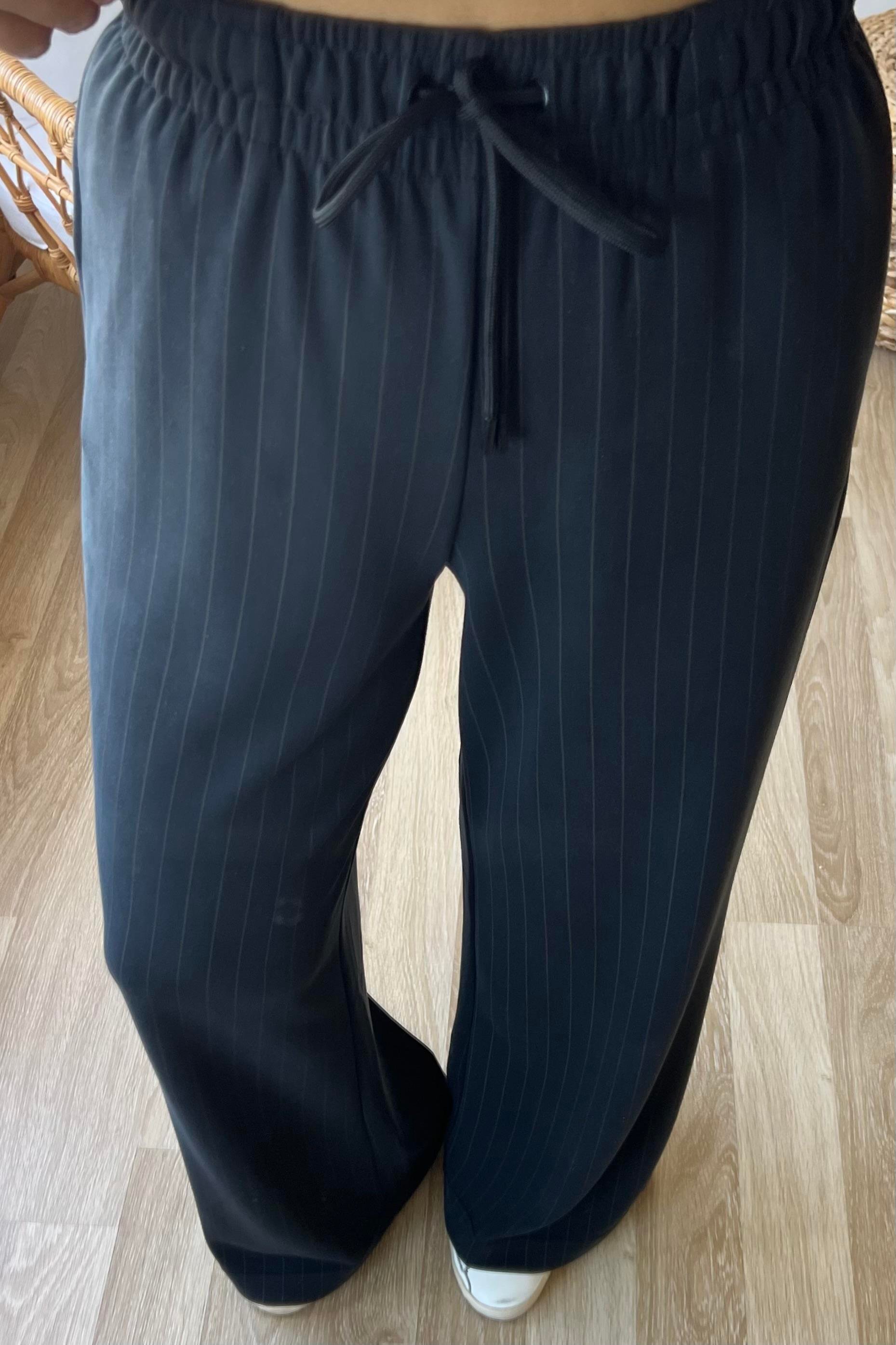 Oys Çizgili Cep Detaylı Rahat Modal Pantolon uygun fiyatlarda www.butikhola.com adresinde