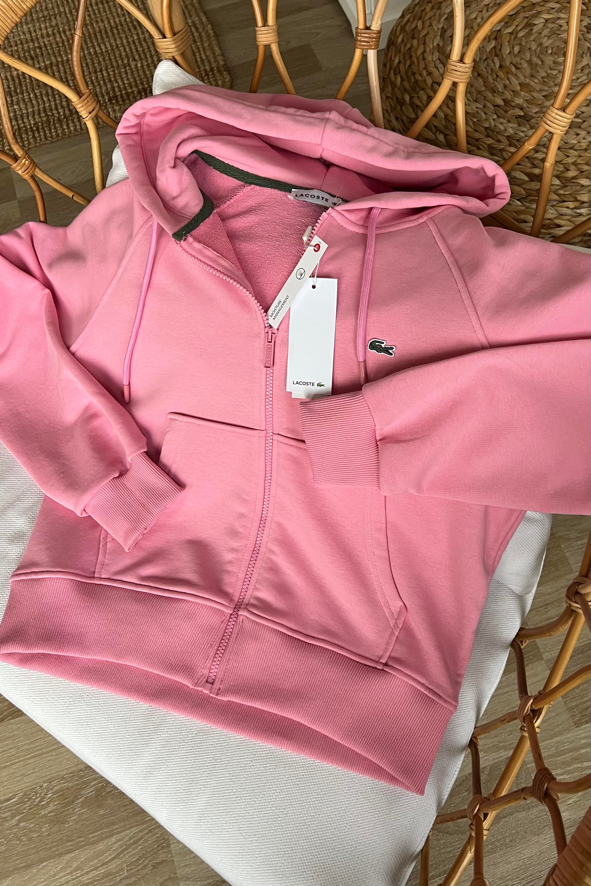 Pembe Logo Nakışlı Sweat Hırka uygun fiyatlarda www.butikhola.com adresinde