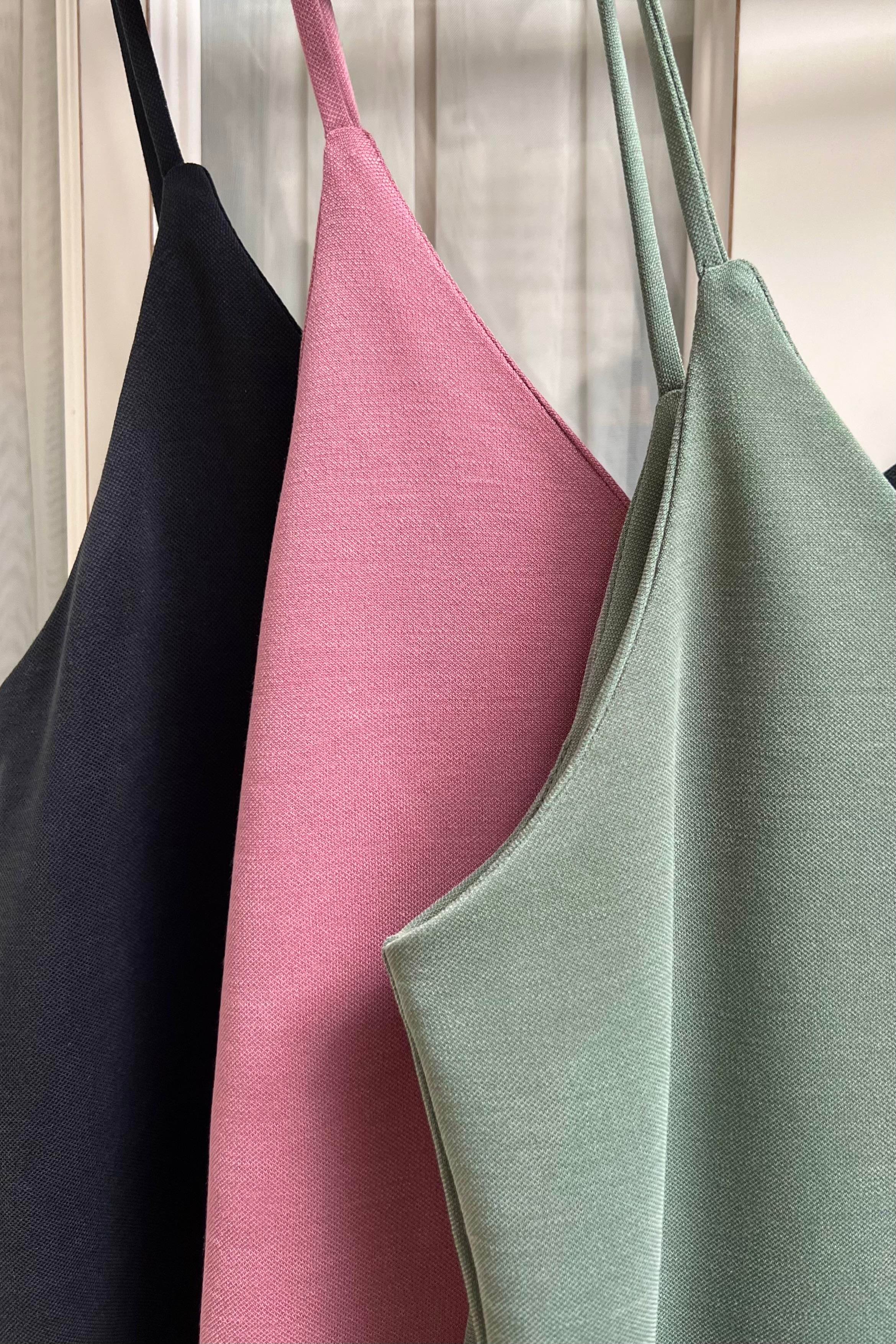 Pembe Yırtmaç Detaylı Modal Elbise  uygun fiyatlarda www.butikhola.com adresinde