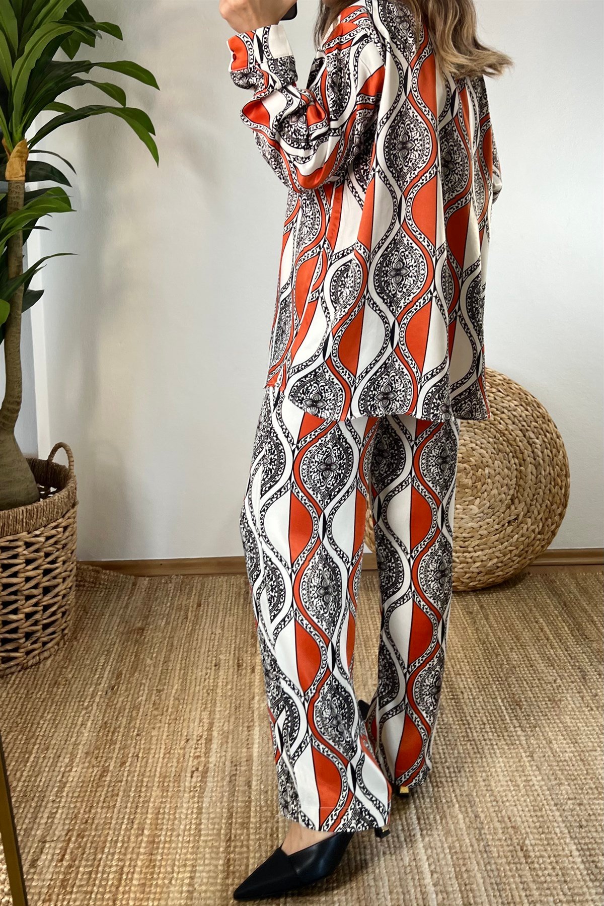 Premium Saten Gömlek Pantolon Takım uygun fiyatlarda www.butikhola.com adresinde