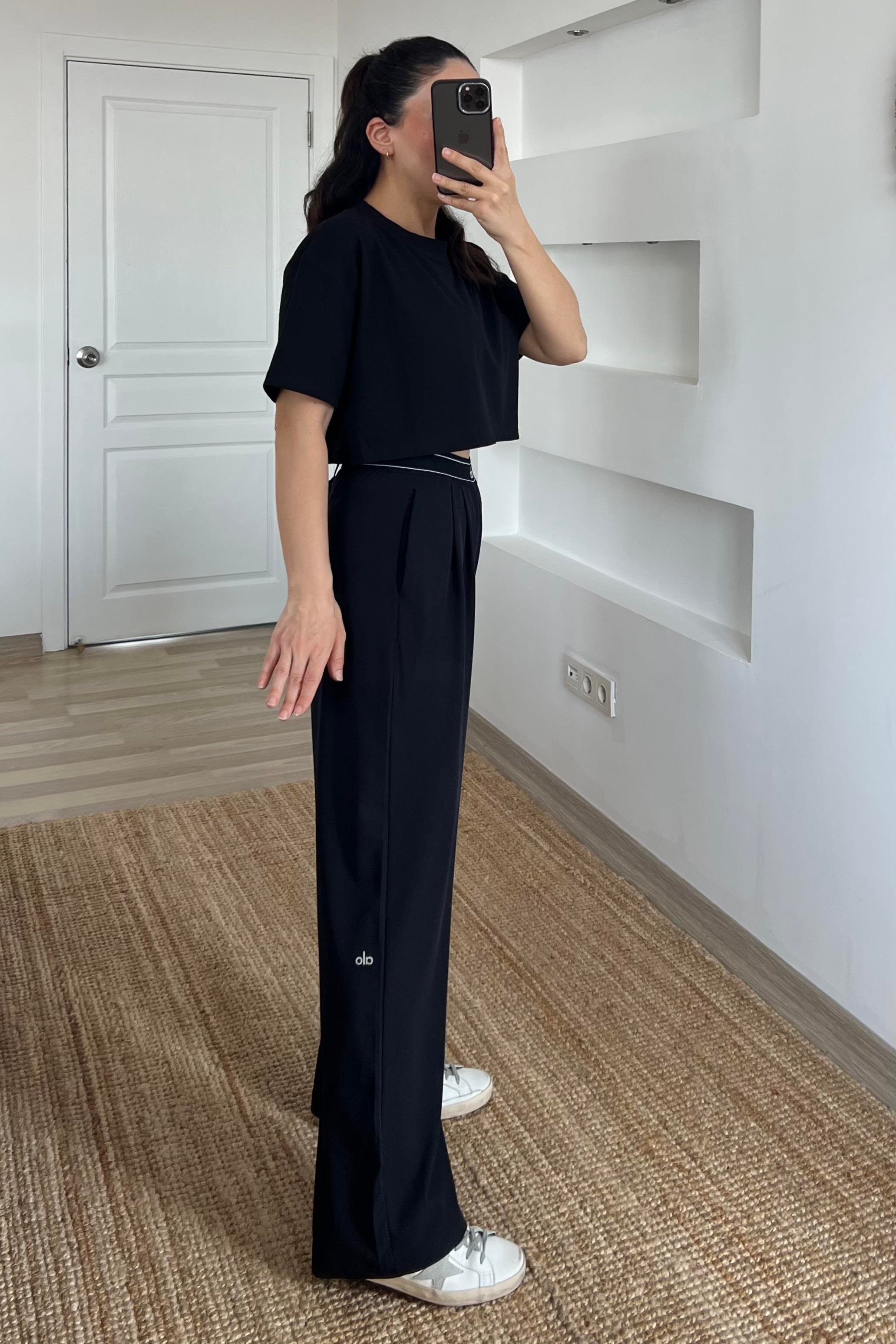 Siyah Beli Logo Şeritli Trn Pantolon uygun fiyatlarda www.butikhola.com adresinde