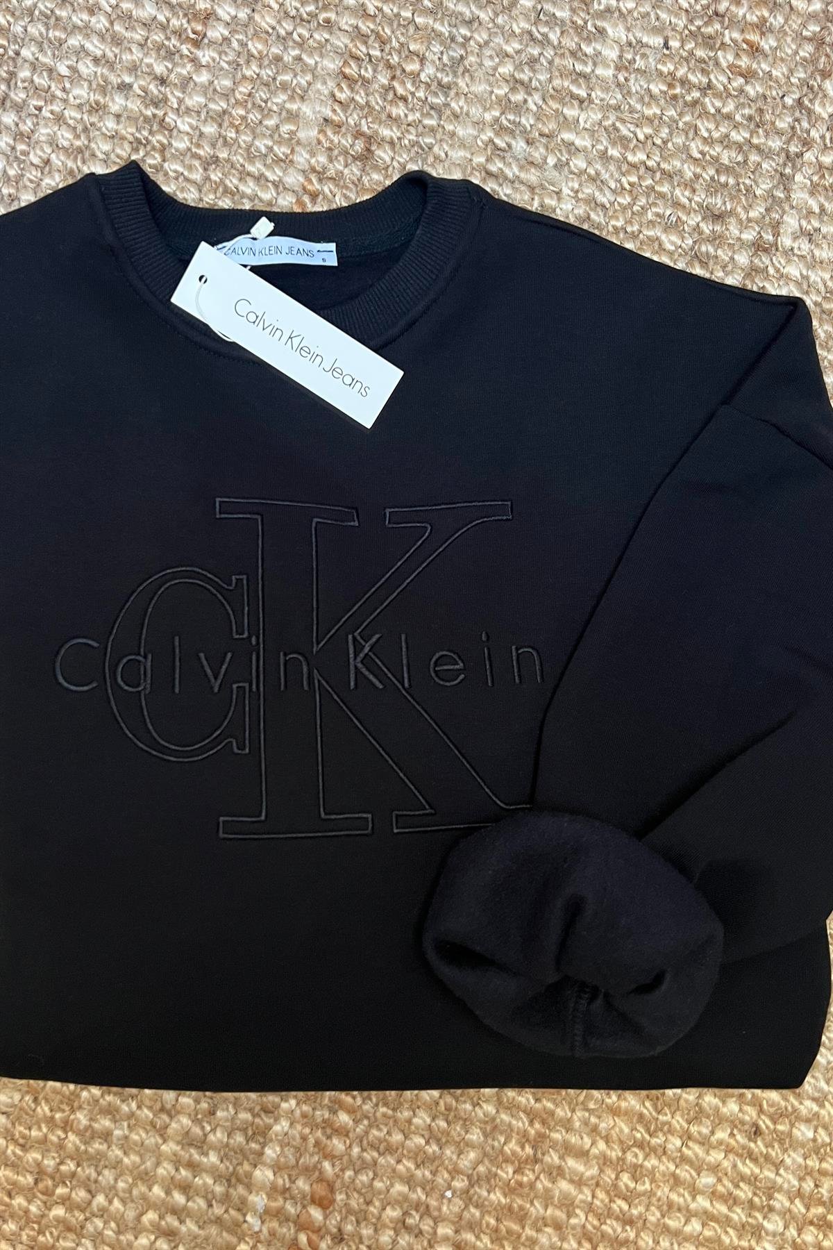 Siyah Ck Sweatshirt uygun fiyatlarda www.butikhola.com adresinde